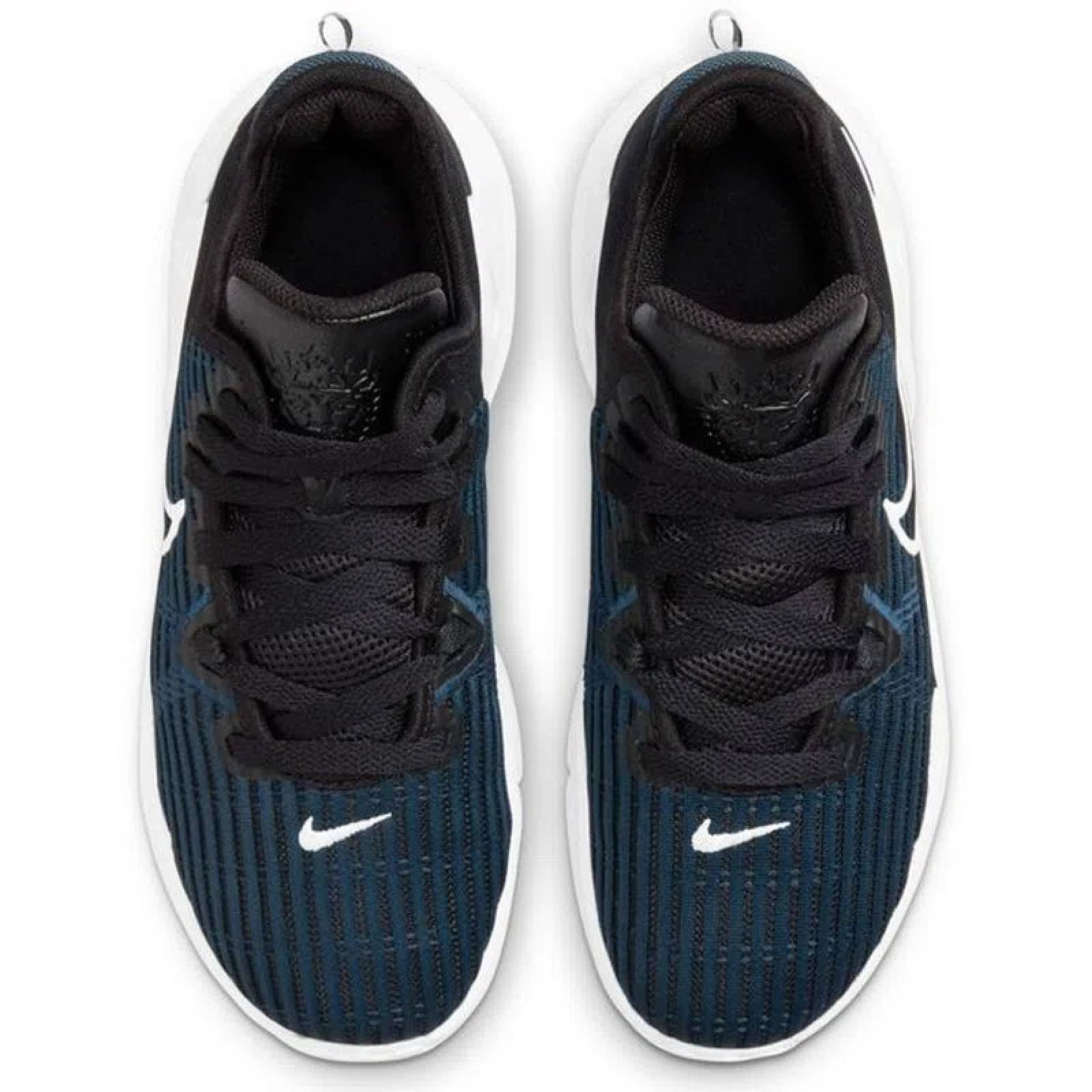 Tenis Nike Lebron Witnes 6 Azul Marino Blanco de Niños