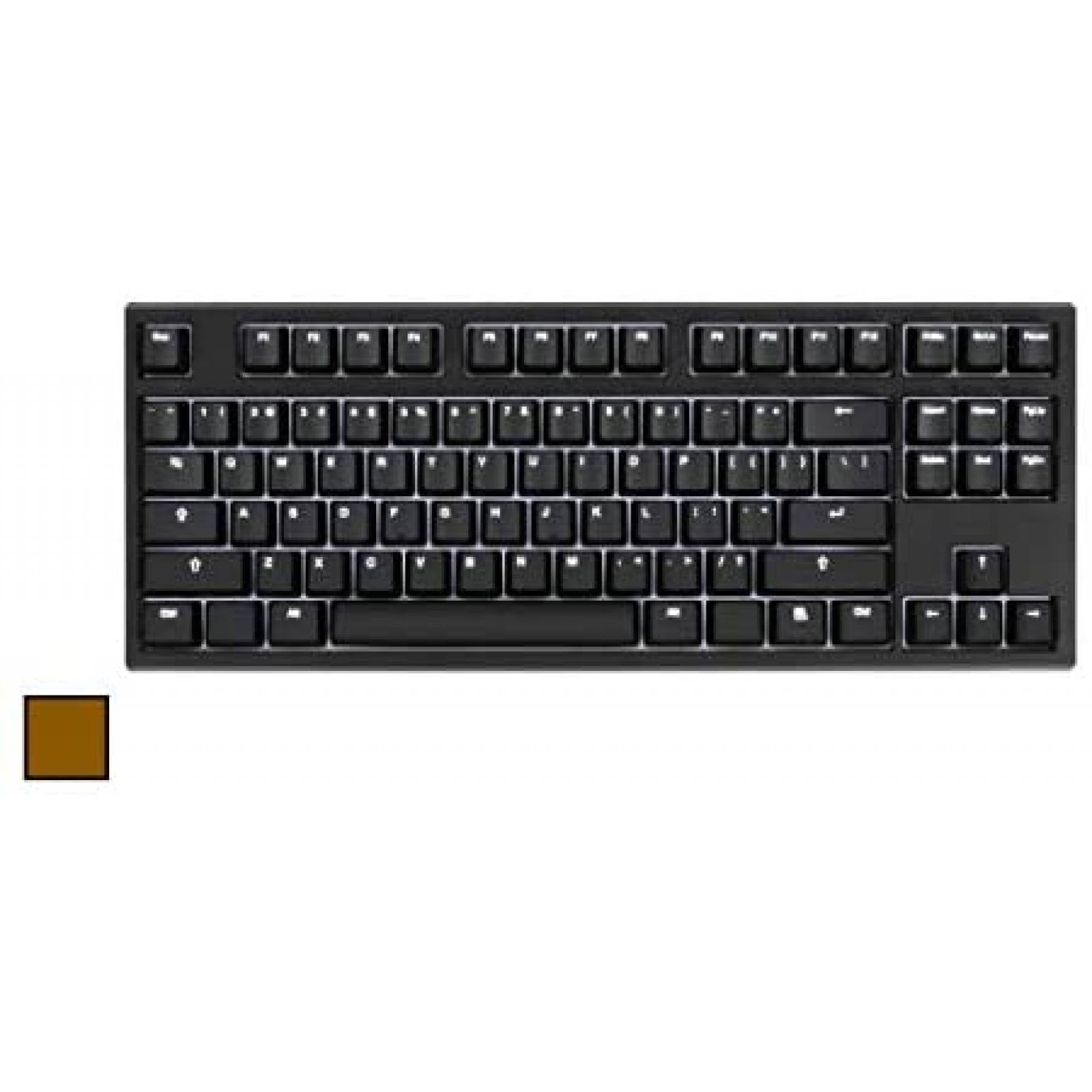 Teclado Gamer WASD V3 Mecánico Cherry MX Brown -Negro 