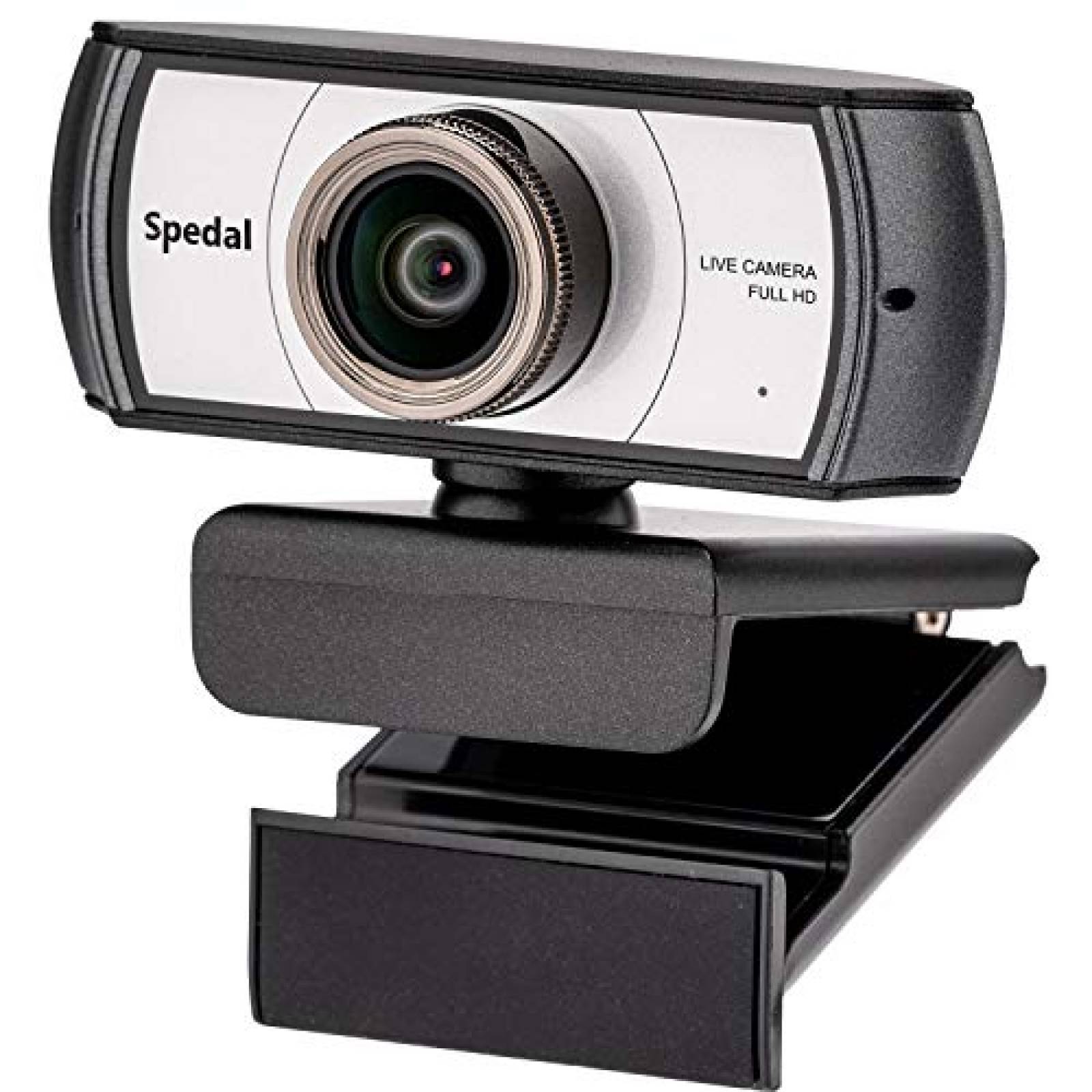 Webcam Spedal 920 Pro 120 grados USB 1080p Ultra HD -Negro