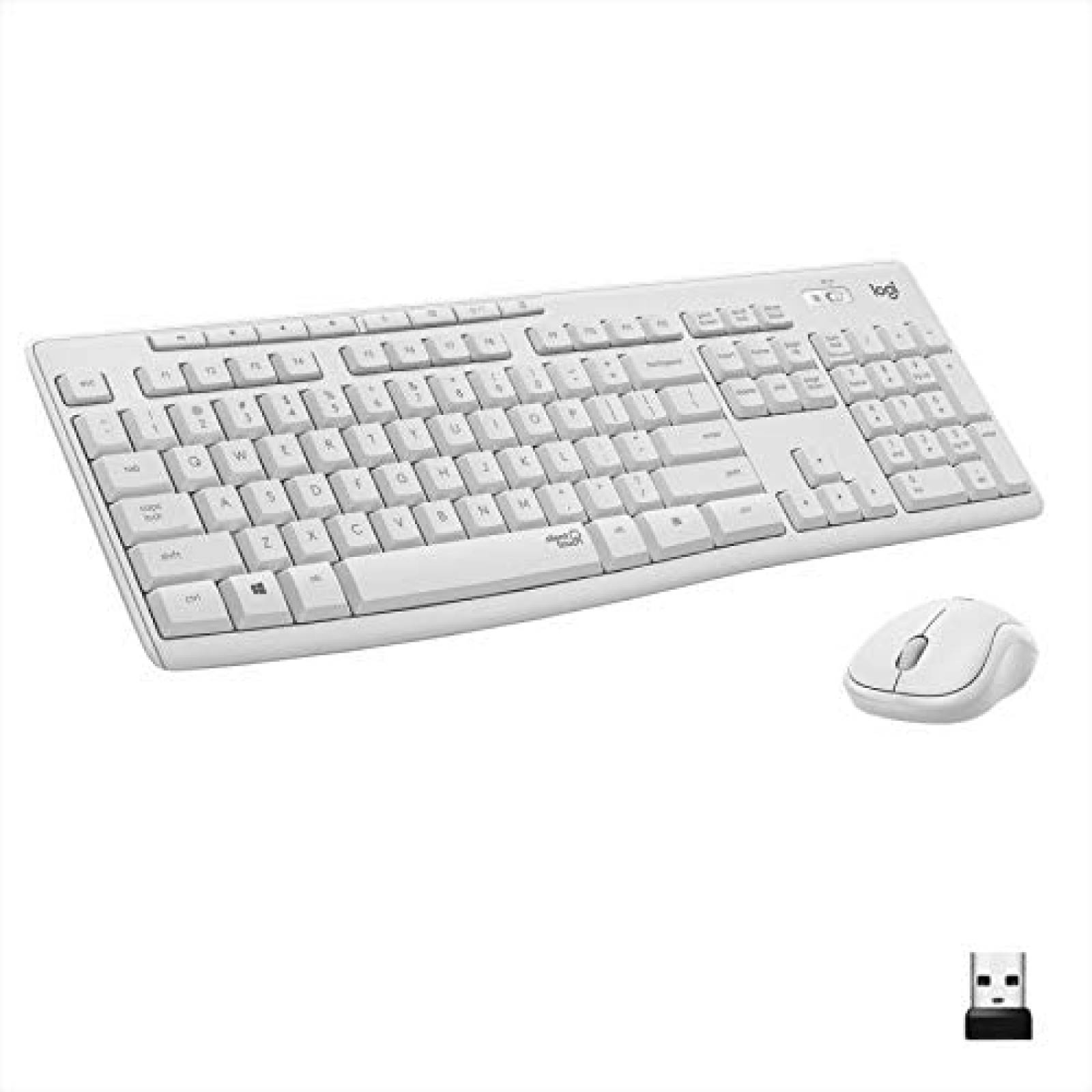 Teclado Logitech MK295 Inalámbrico Silencioso con Mouse 