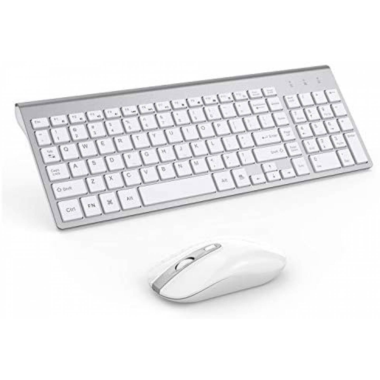 Teclado cimetech Diseño Ergonómico Inalámbrico con Mouse