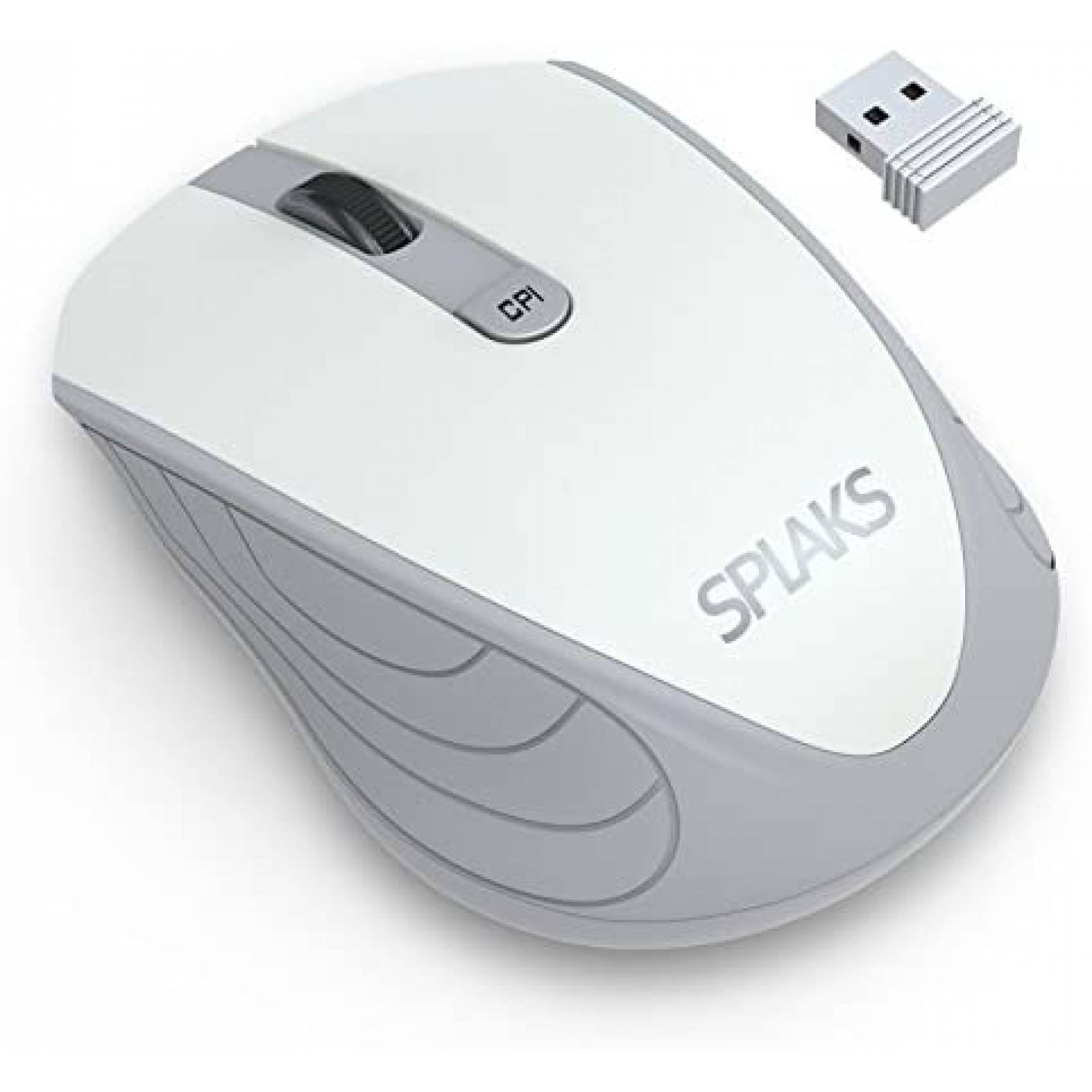 Mouse Splaks Portátil Inalámbrico 2.4Ghz DPI Ajustable 