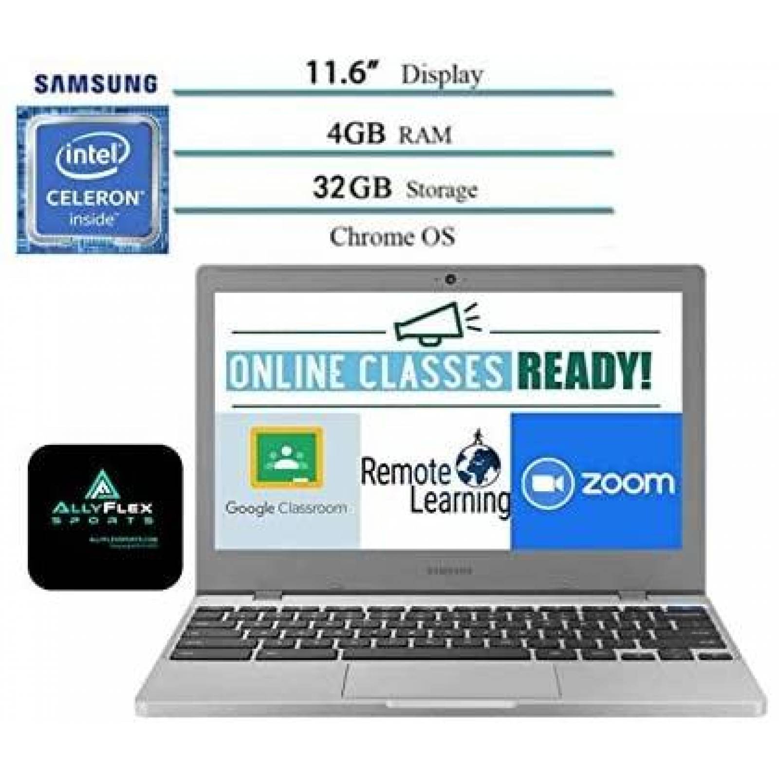Laptop Samsung Chromebook 11.6'' 4GB RAM 32GB Almacenamiento