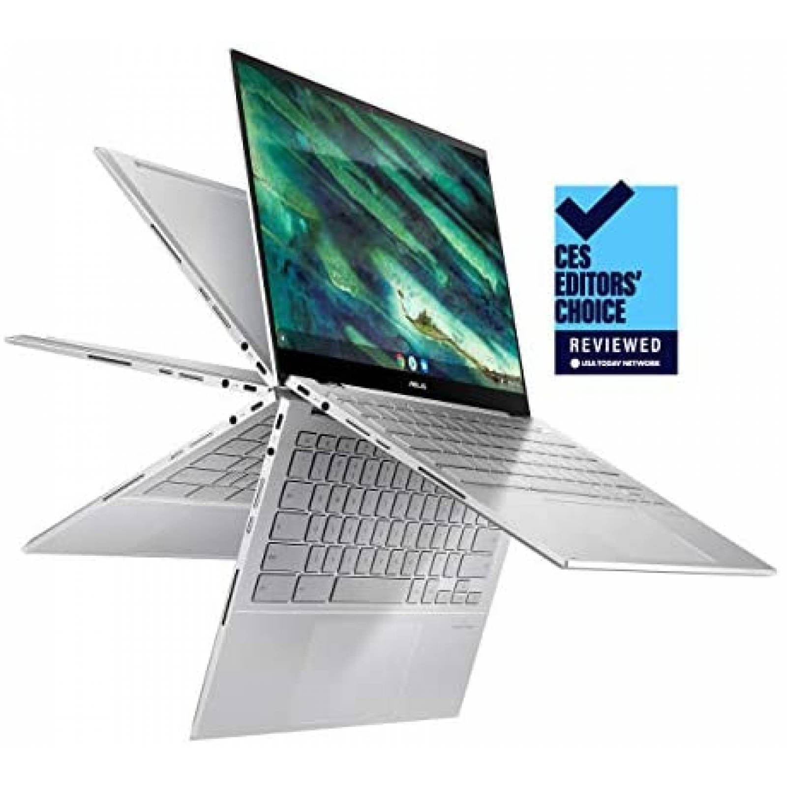 Laptop ASUS Chromebook Flip C436 14'' FHD i5-10210U 16GB 