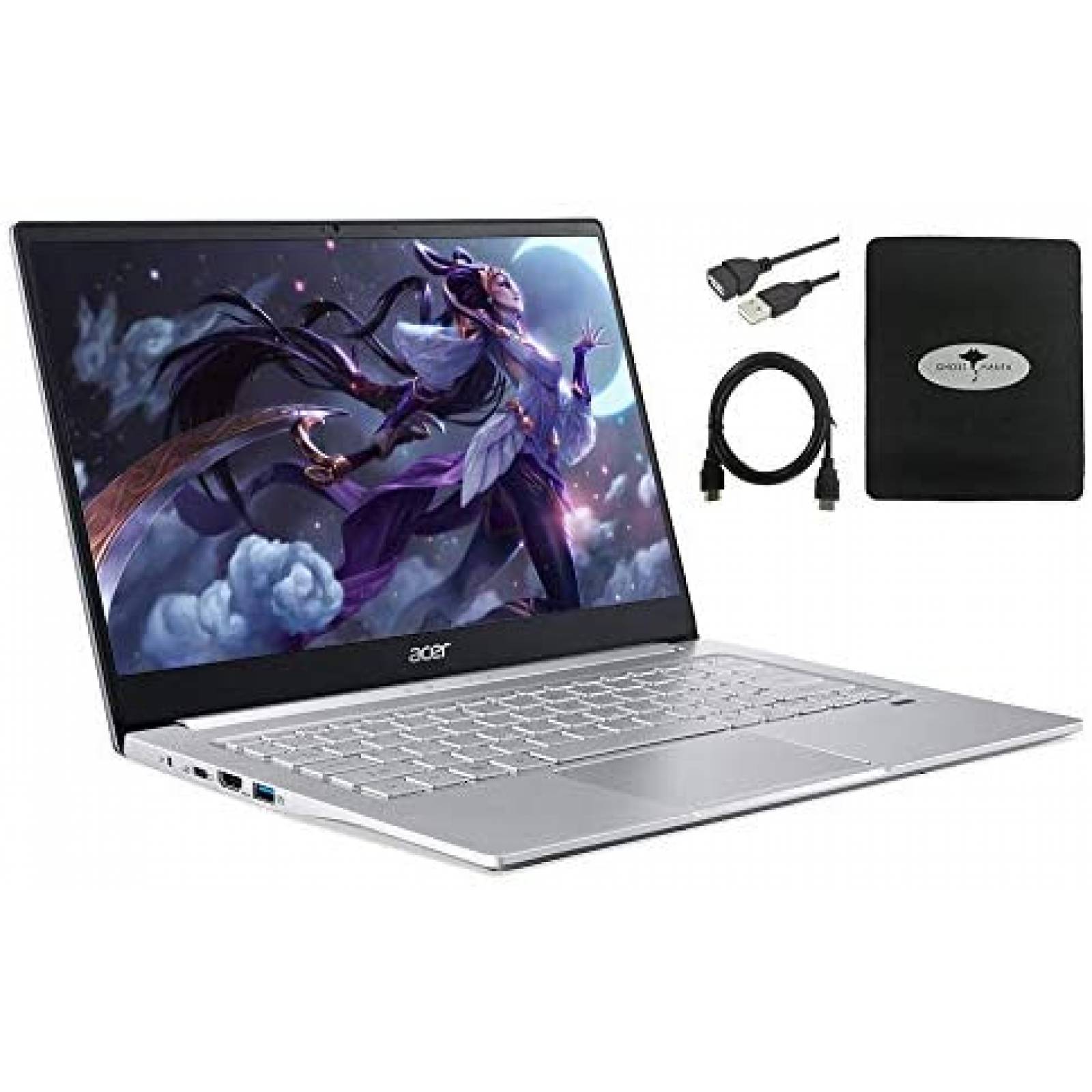 Laptop Acer Swift 14'' FHD AMD Ryzen 4500U 8GB 4GHz