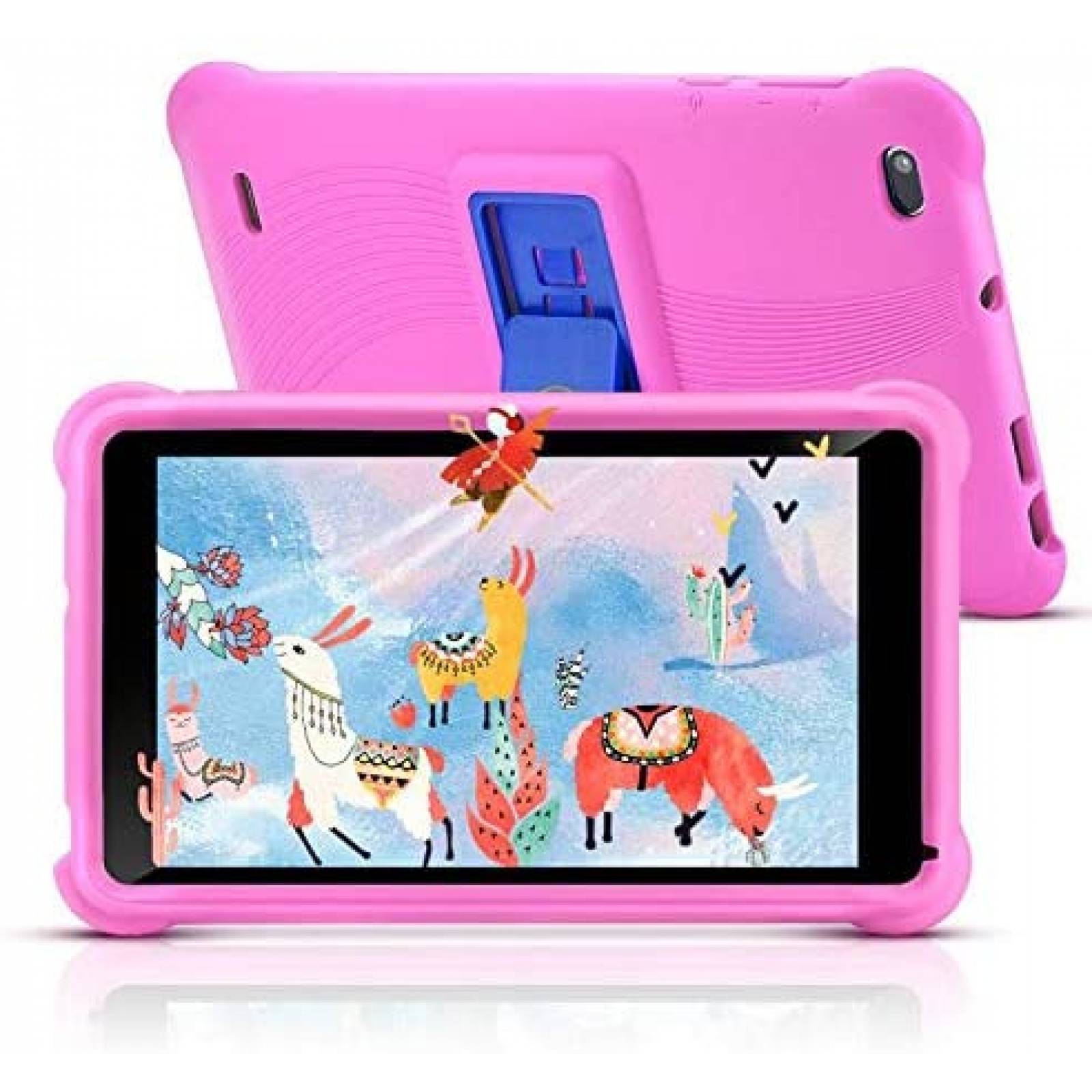 Tablet para Niños qunyiCO A100 Quad-core A53 7'' WiFi -Rosa