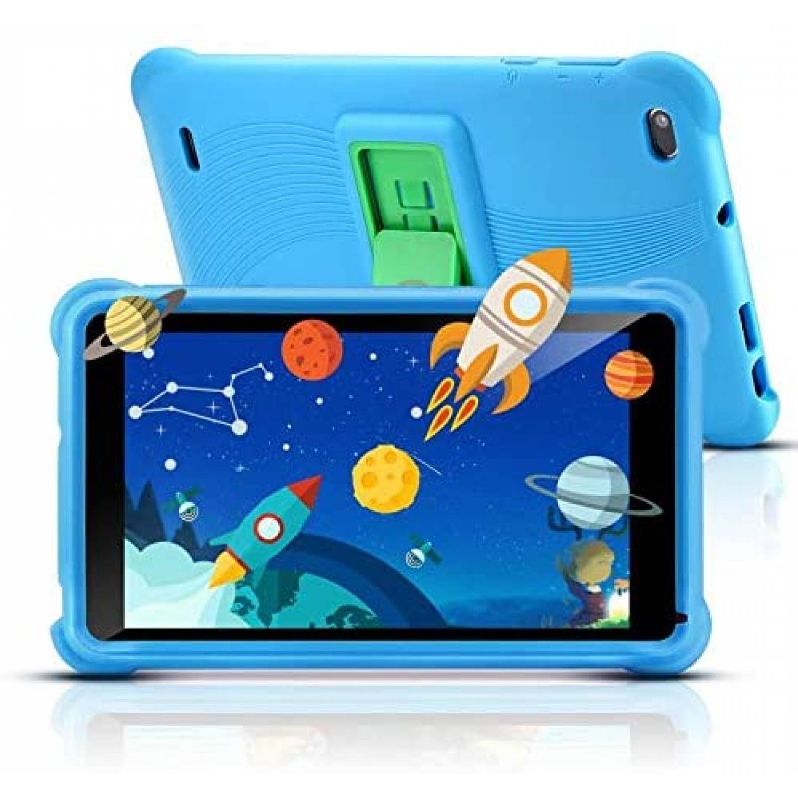 Tablet para Niños qunyiCO A100 Quad-core A53 7'' WiFi -Azul 