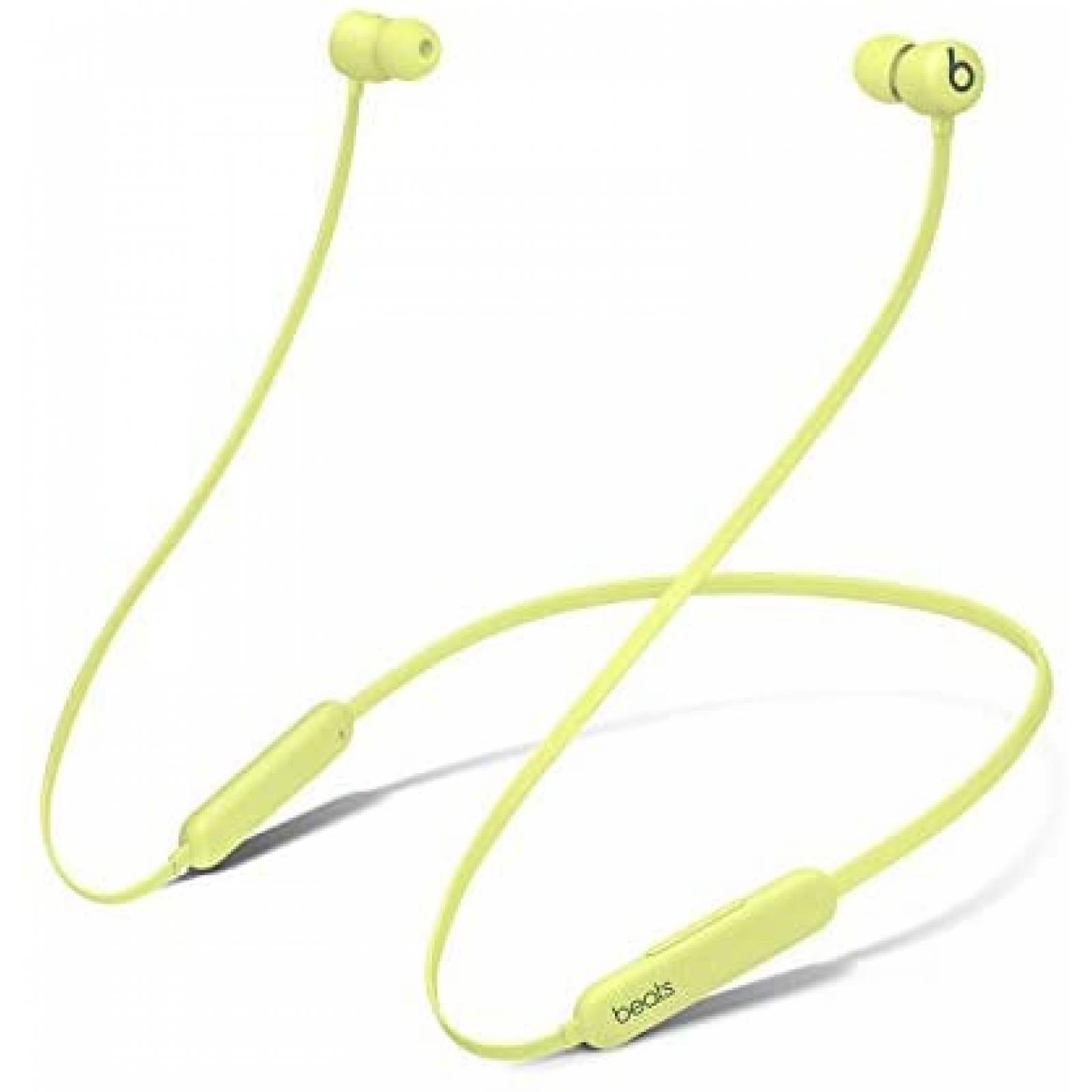 Audífonos Deportivos Beats Flex 12 Hrs Bluetooth -Amarillo 
