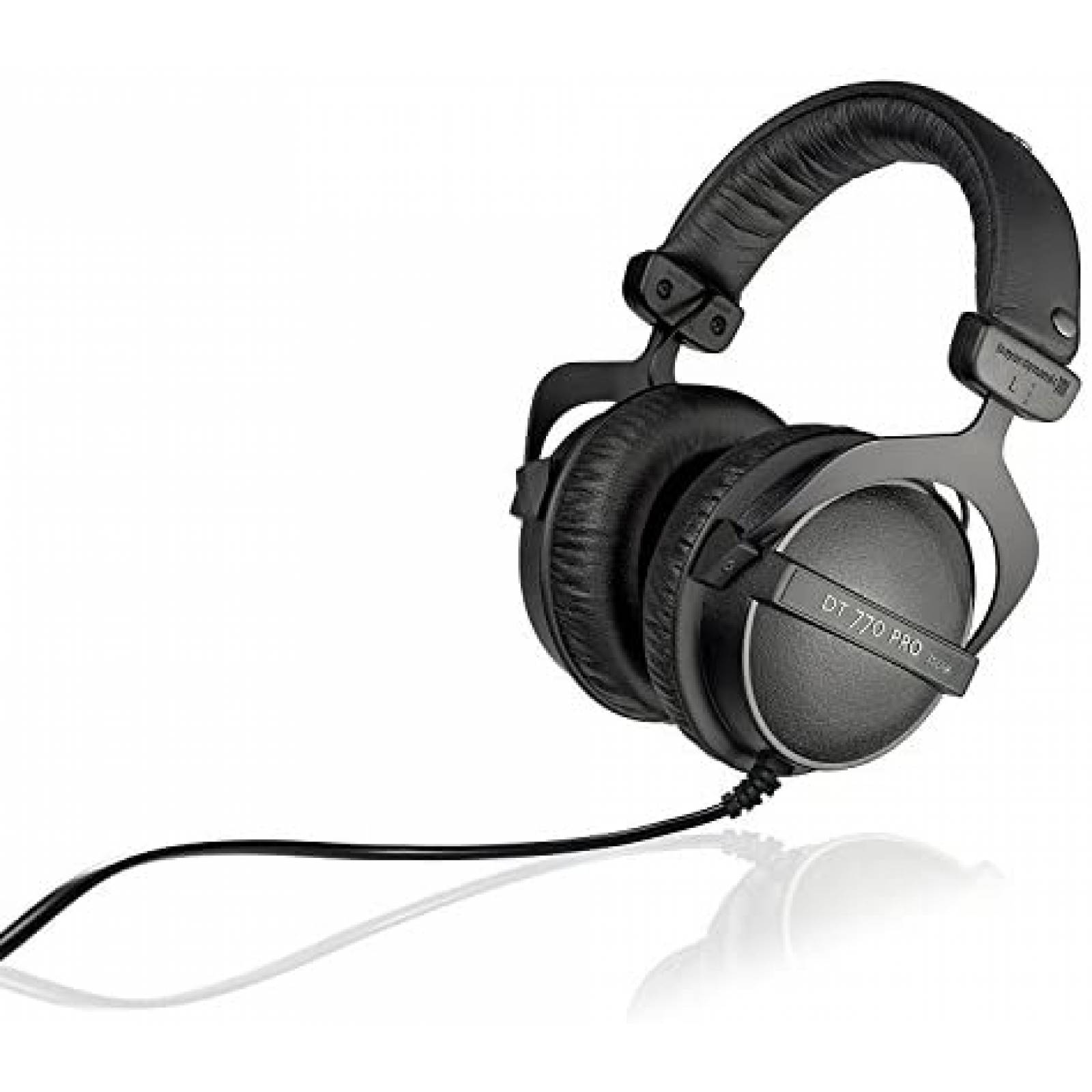 Audífonos de Gama Alta beyerdynamic DT 770 Pro 32 Ohm -Negro