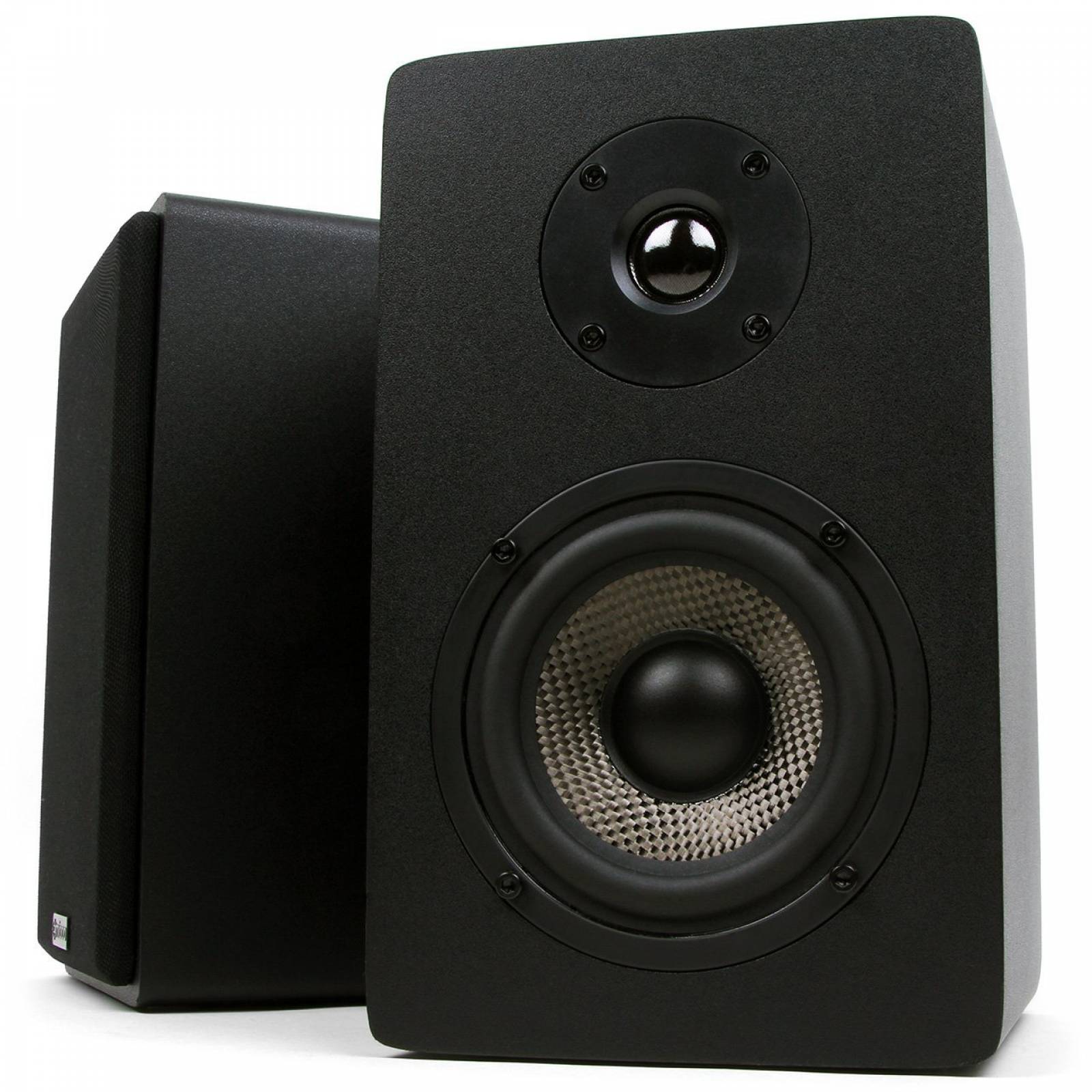 Bocina Micca Mb42x Con Woofer De Fibra De Carbono 4'' -2pzs