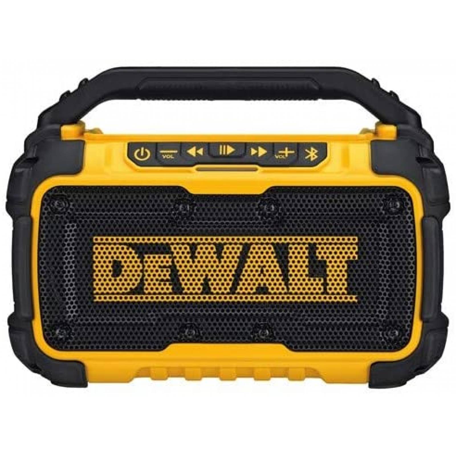 Bocina Portatil DEWALT DCR010 Bluetooth 20V 100ft -Amarillo 