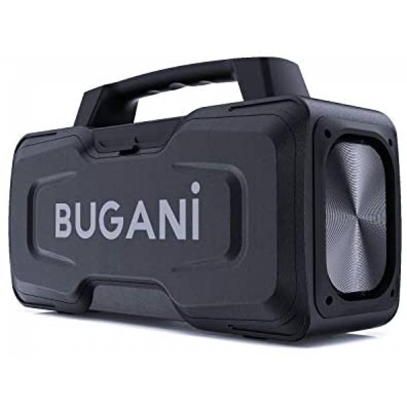 Bocina Bluetooth BUGANI M118 Portátil Karaoke 50W -Negro 