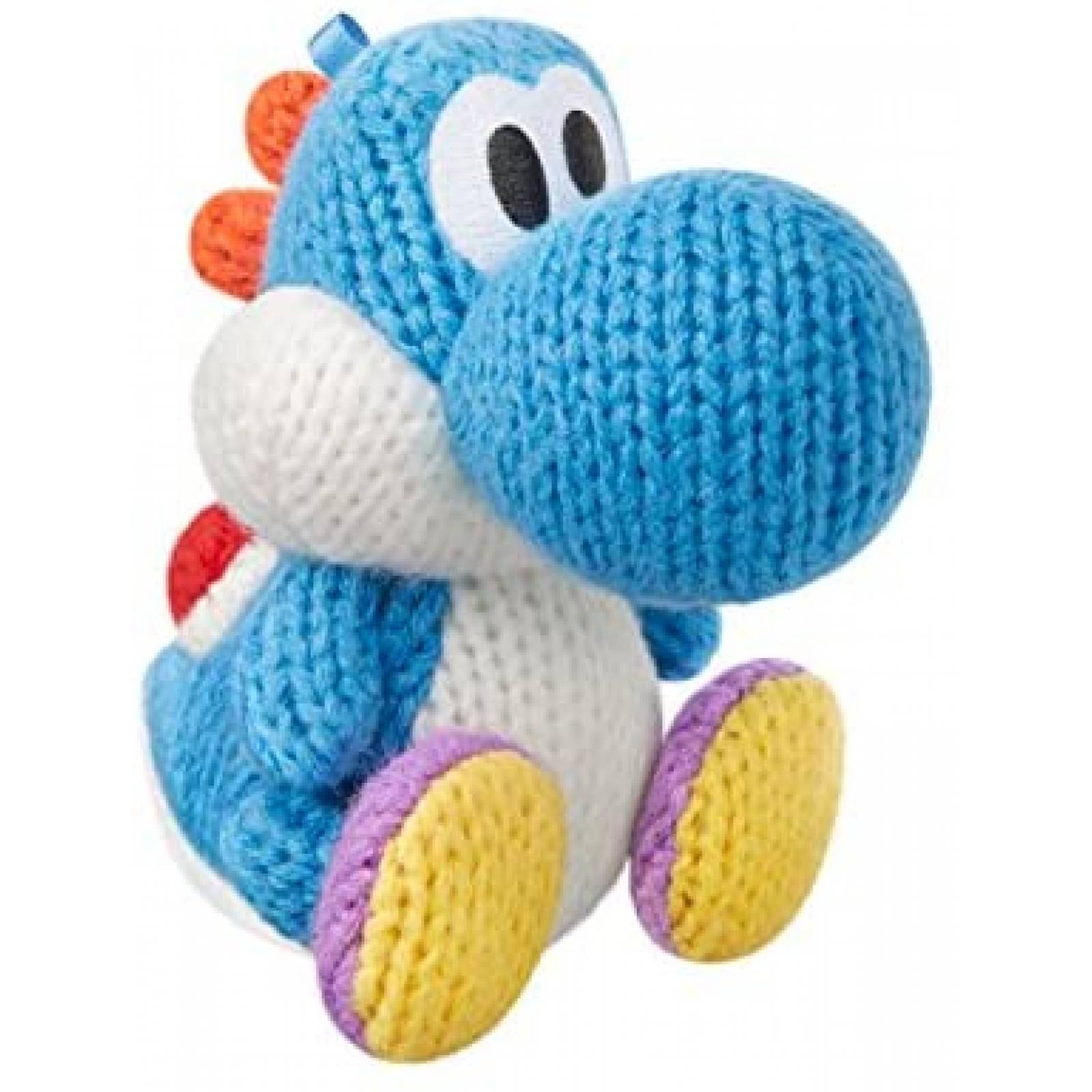 Peluche Nintendo Yoshi Amiibo Ovillo de lana -Azul 