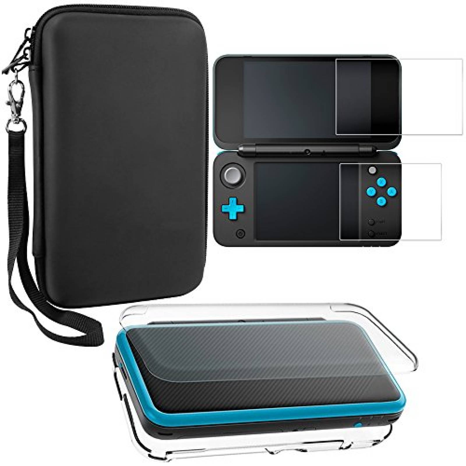 Fundas Protectoras AFUNTA para Nintendo New 2DS XL 2 piezas 