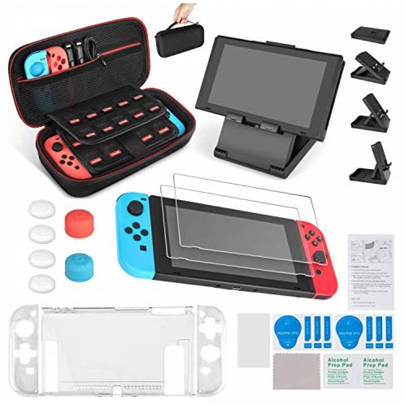 Kit Completo de Accesorios para Nintendo Switch Keten 2 pzs 