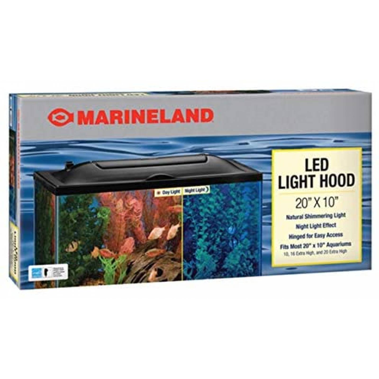 Luces para Acuario MarineLand LED 20'' x 10'' -Negro 