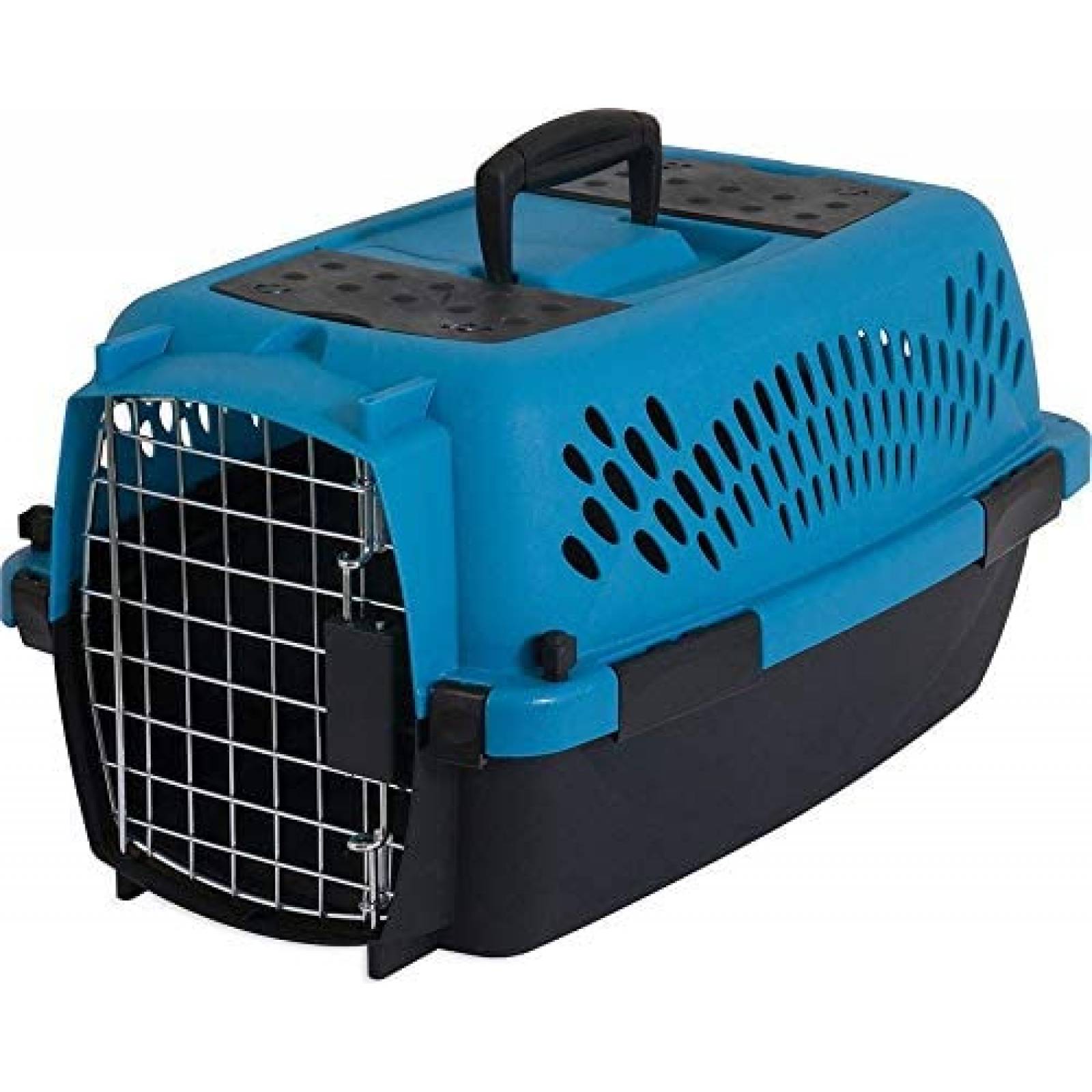 Jaula para Mascotas Petmate Capacidad de 10 lbs -Azul 