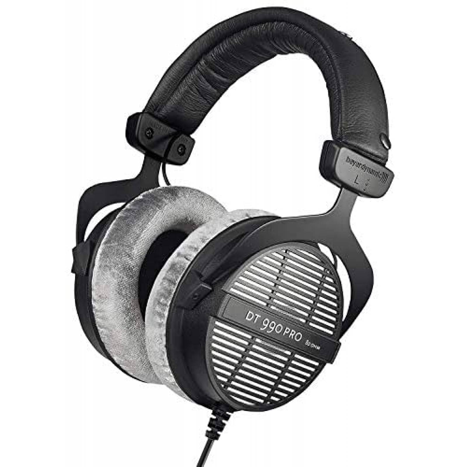 Audífonos de Gama Alta Beyerdynamic DT 990 PRO 80 Ohm -Gris 