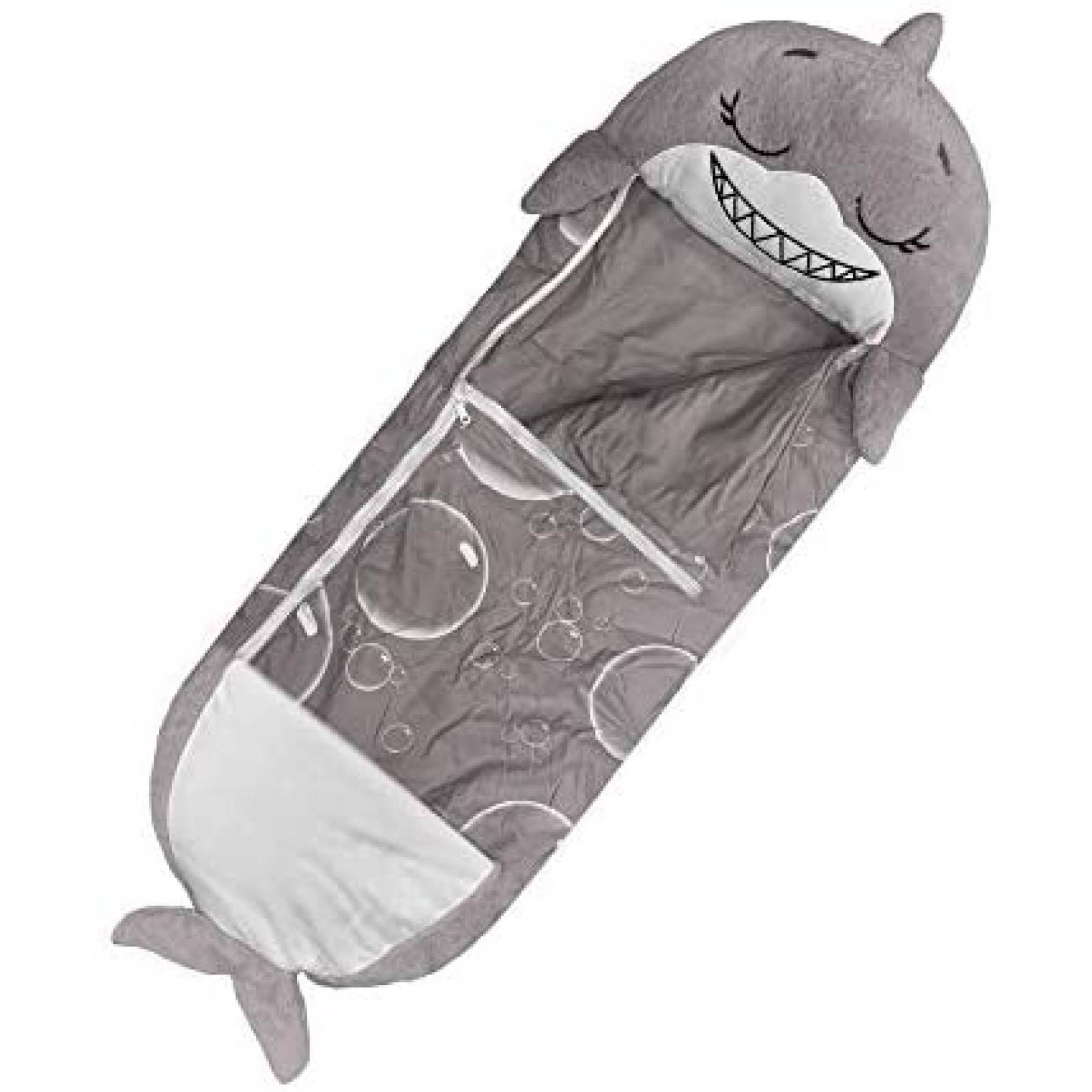 Sleeping Bag Happy Nappers Shark 54'' x 20'' con Almohada