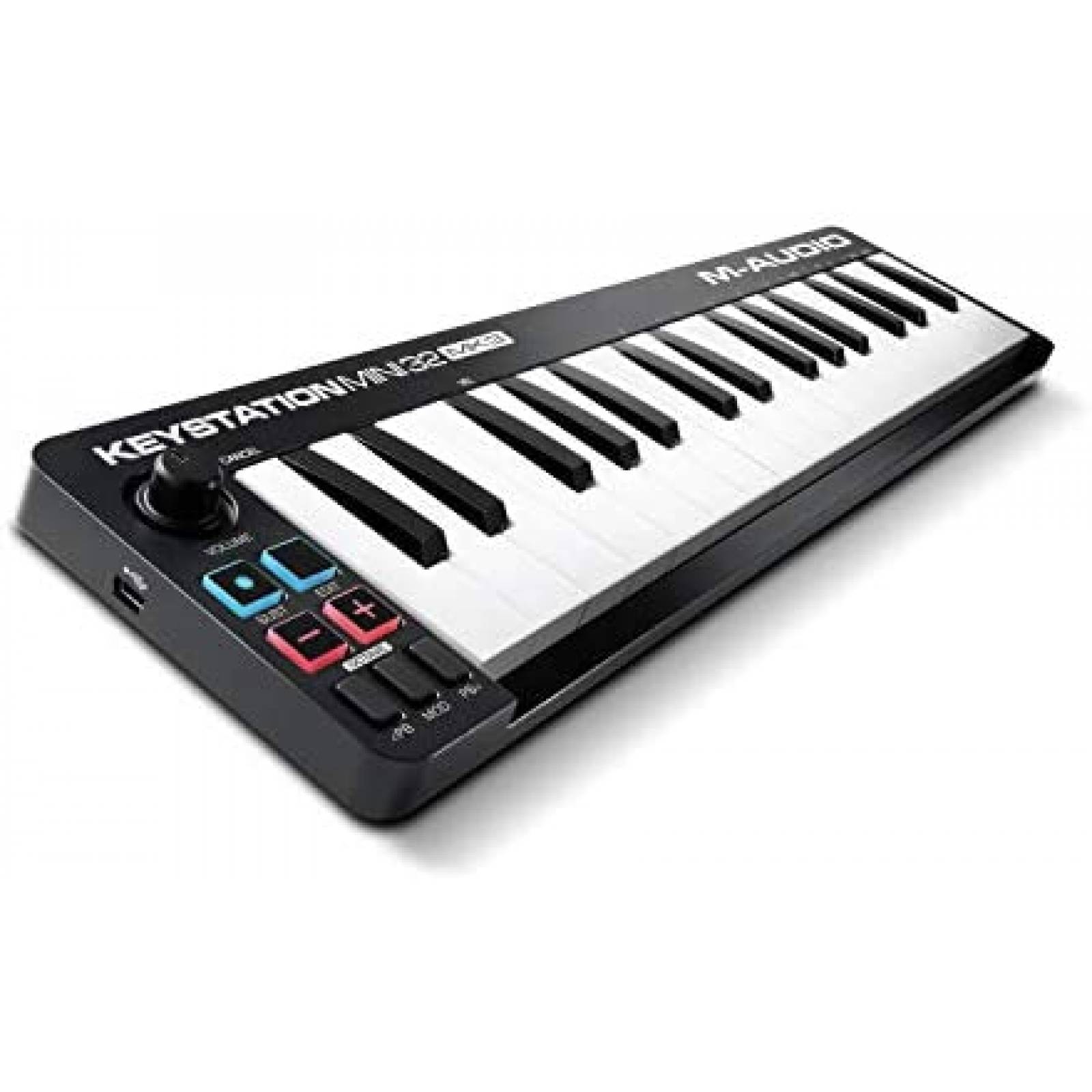 Controlador MIDI M-Audio Mini MK3 32 Teclas Portátil -Negro 