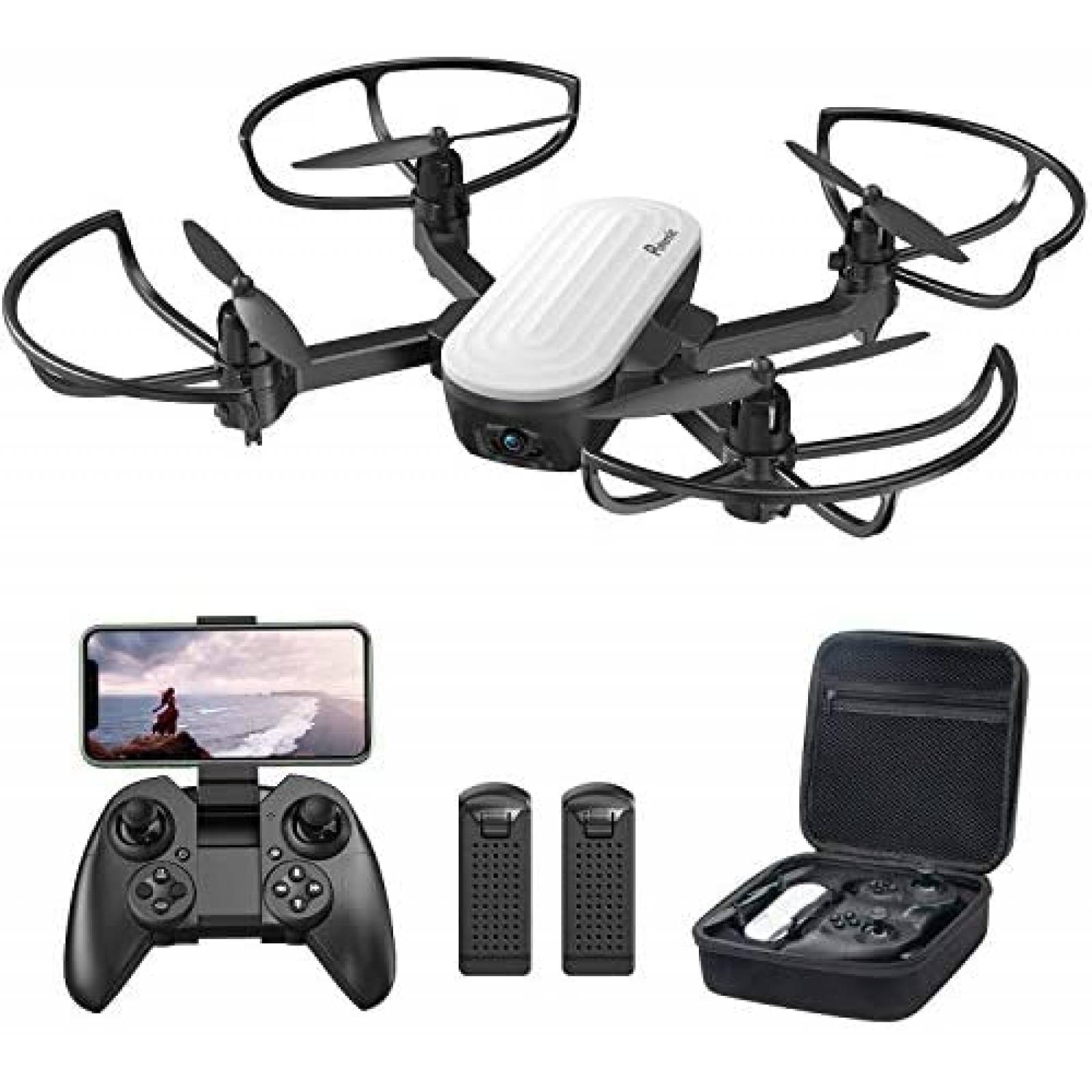 Dron Potensic Plegable con Cámara 2K Vuelo de 20 Min