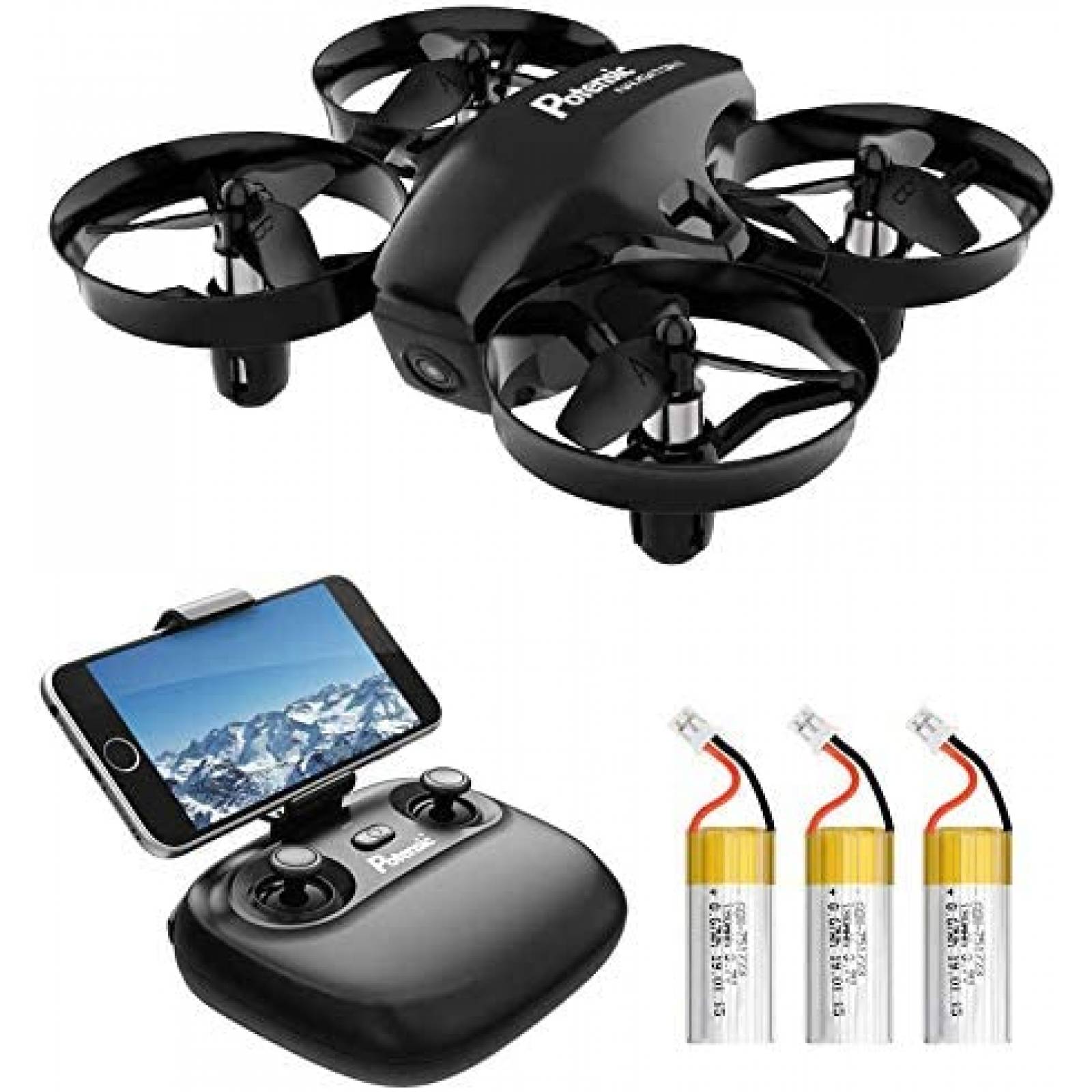 Dron Potensic A20W Mini Cámara 720p Fácil de Manejar 