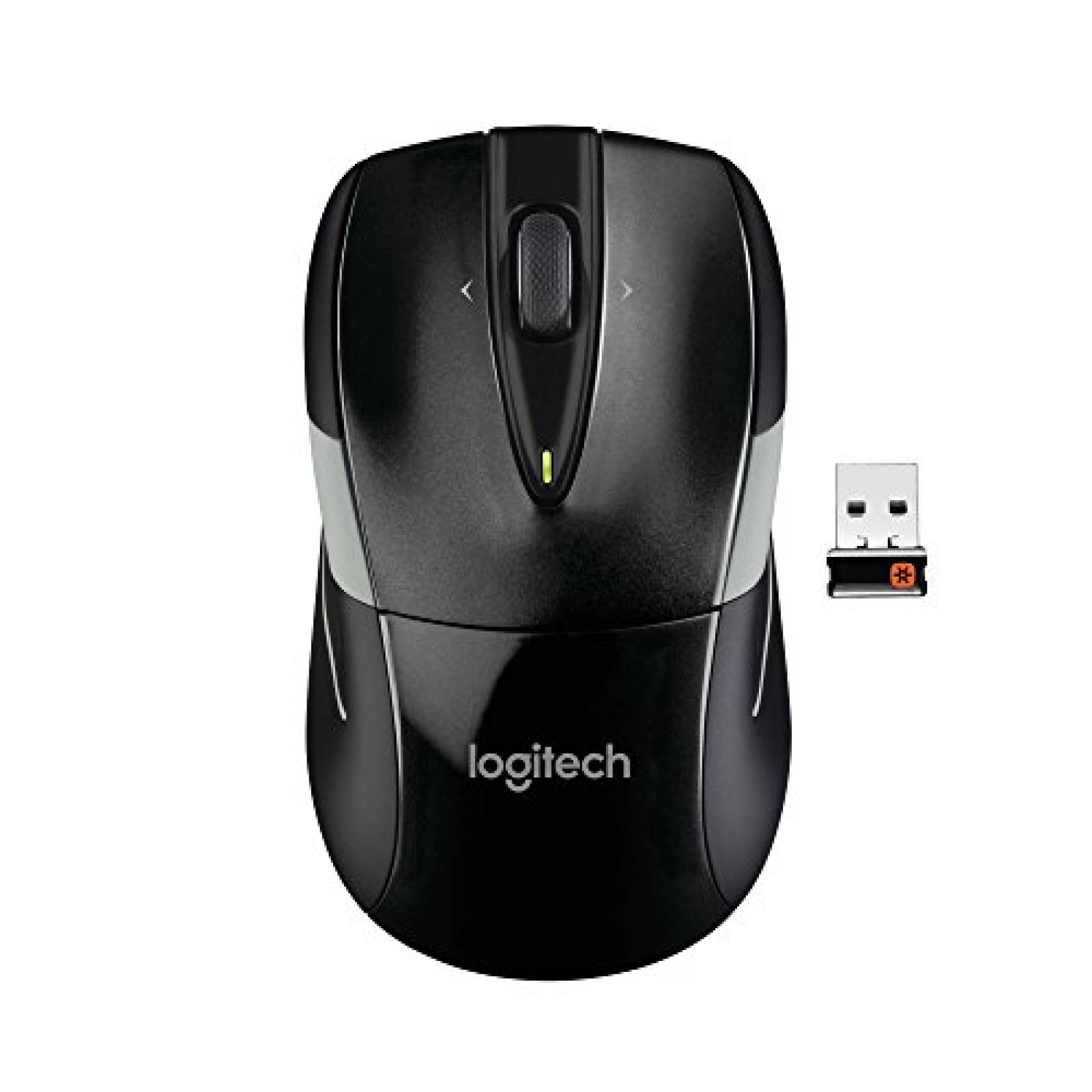 Mouse Logitech M525 Inalámbrico Ergonómico -Negro/Gris 