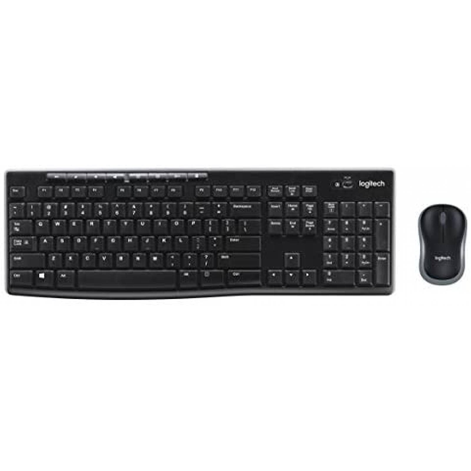 Teclado Logitech MK270 2.4GHz Inalámbrico con Mouse 