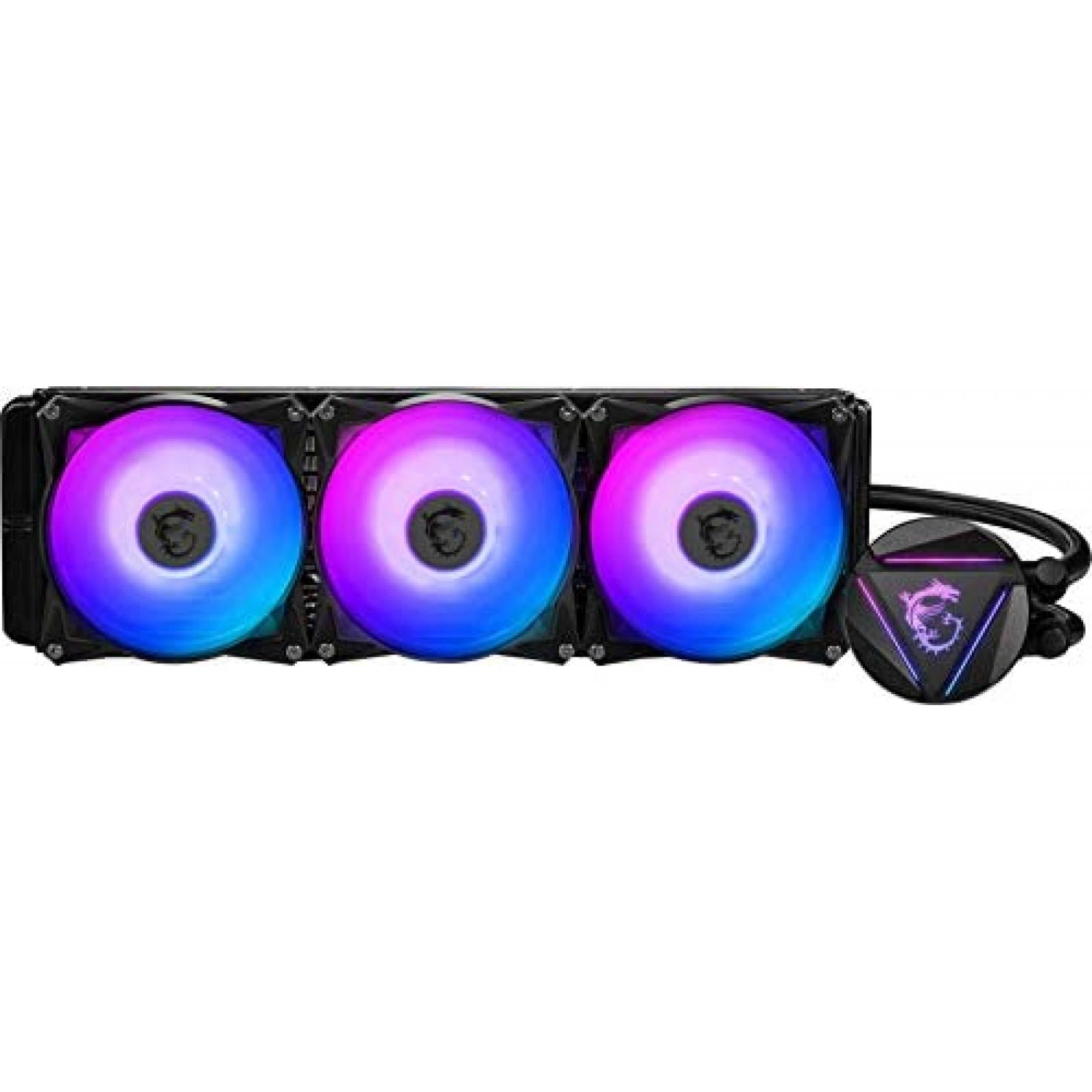 Enfriamiento Líquido PC MSI 3 Ventiladores RGB 120 mm