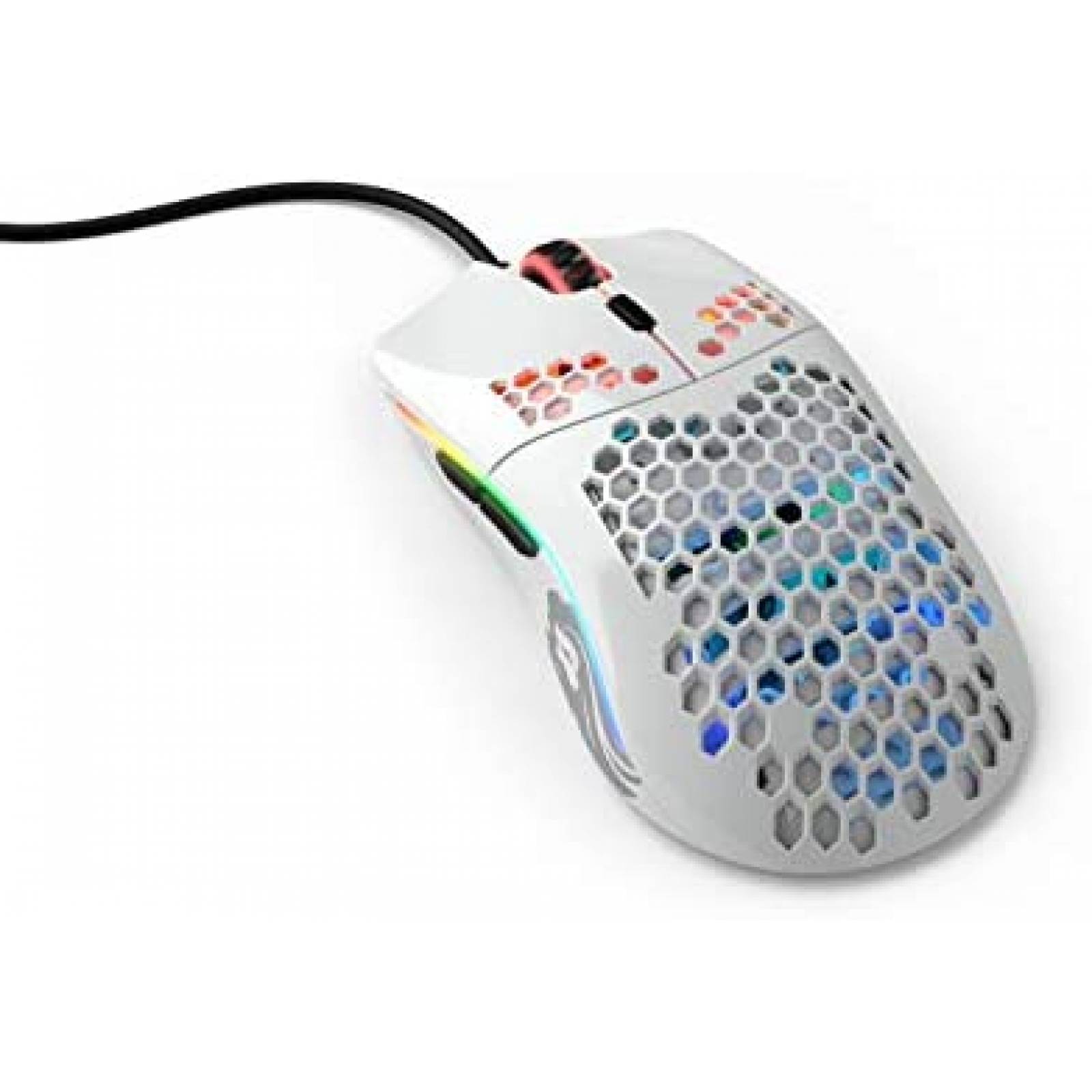 Mouse Gamer Glorious PC Gaming Race Model O Glossy -Blanco 