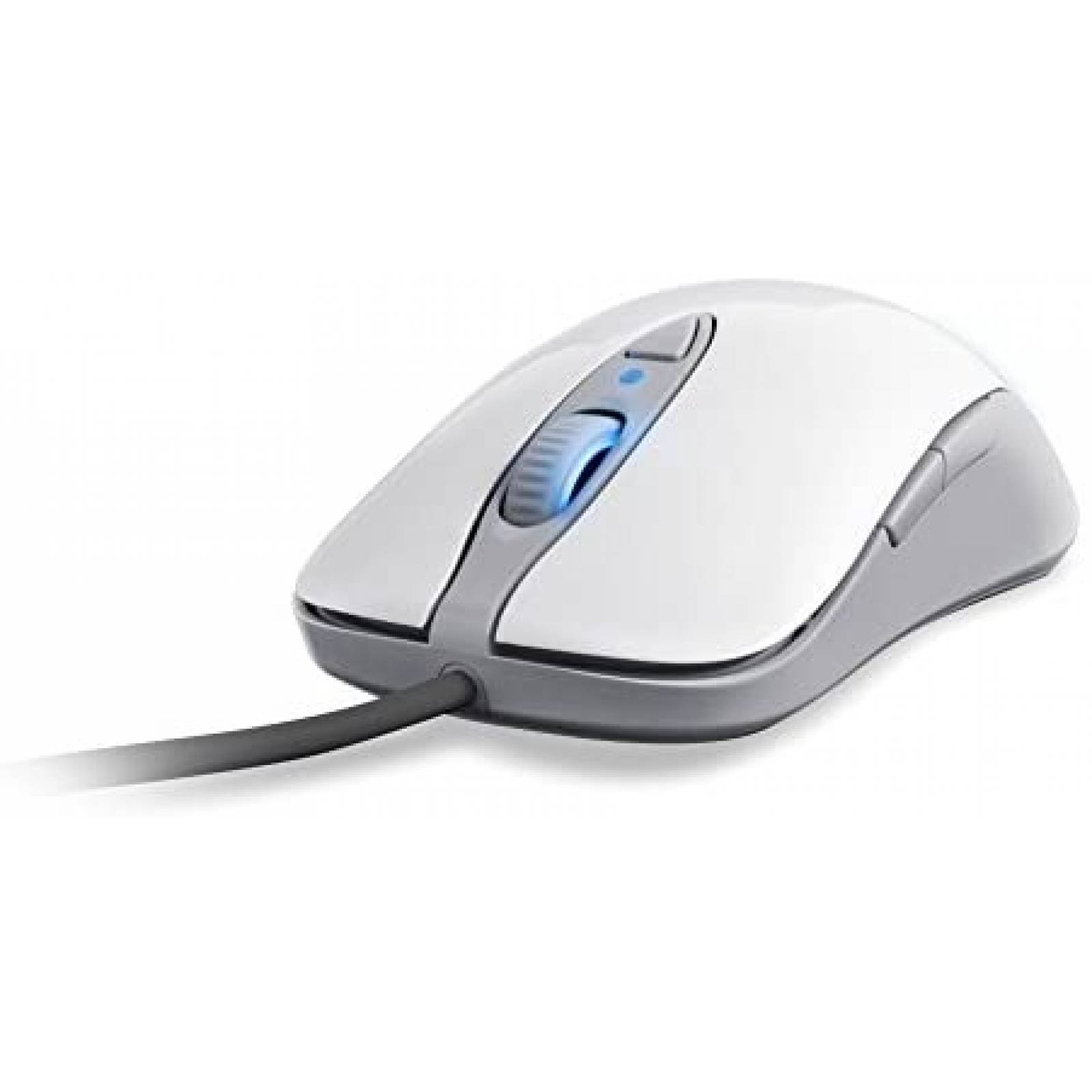 Mouse Gamer SteelSeries Sensei RAW Antideslizante -Blanco