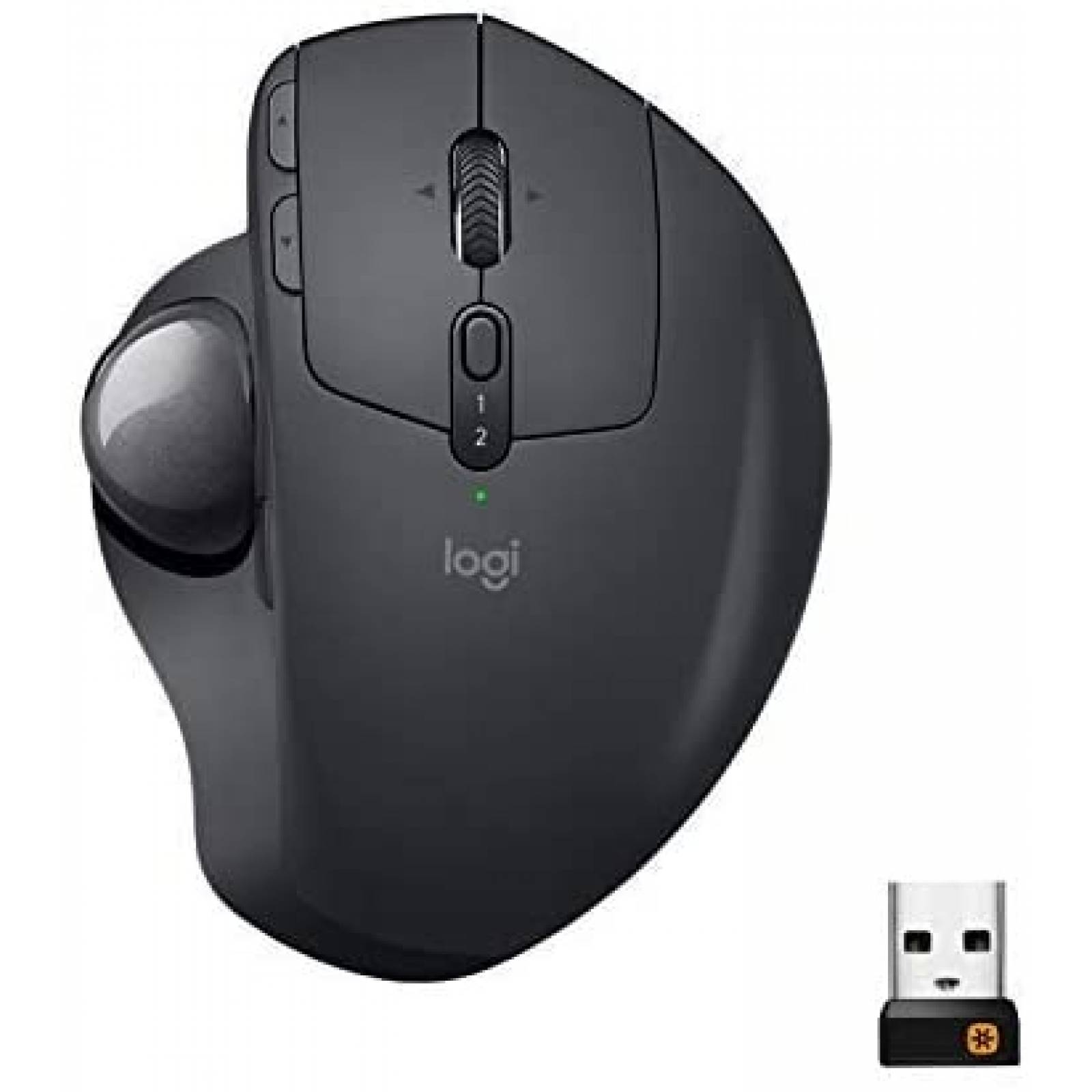 Mouse Logitech MX Ergo Diseño Ergonómico Ajustable USB 