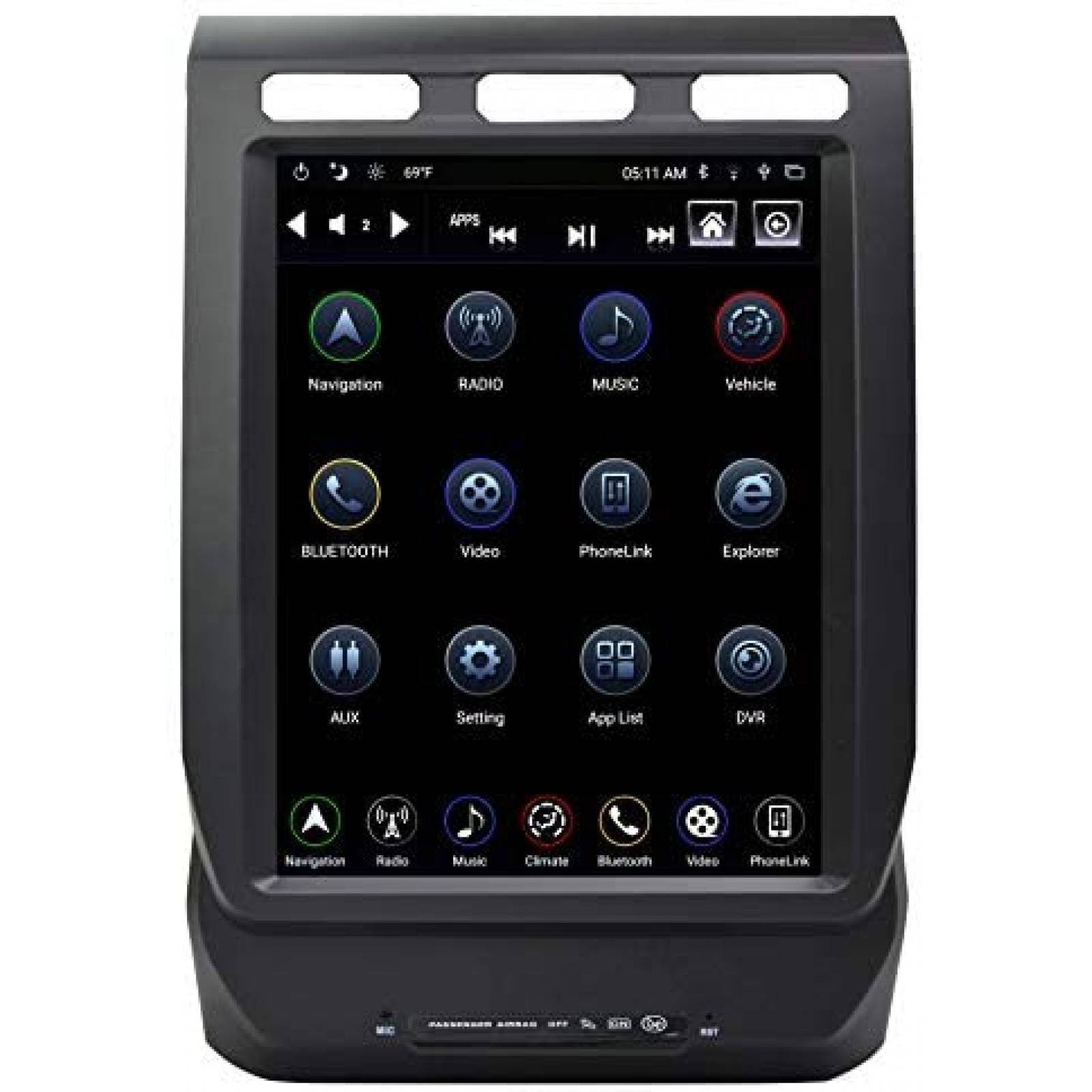 Reemplazo de Radio UNIMEAUTO Navegación GPS de Automóvil 