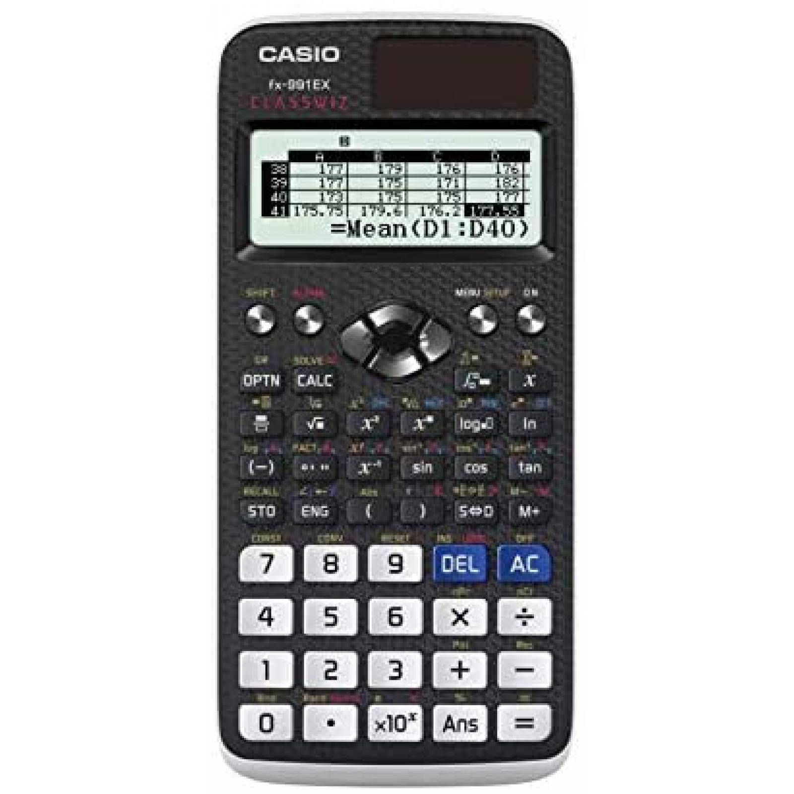 Calculadora Científica Casio FX-991EX LCD Alta Resolución