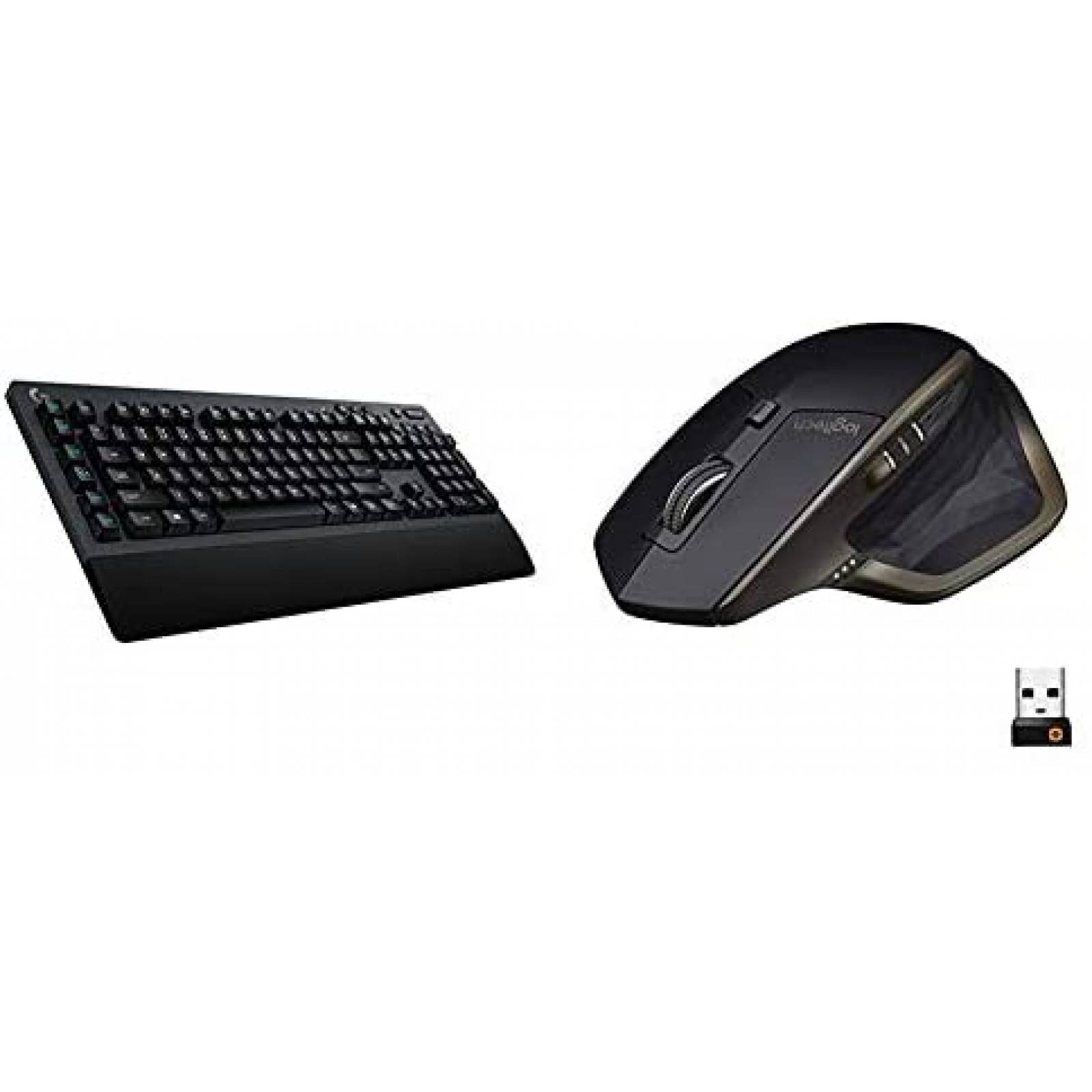 Teclado Gamer Logitech G613 Inalámbrico con Mouse -Negro