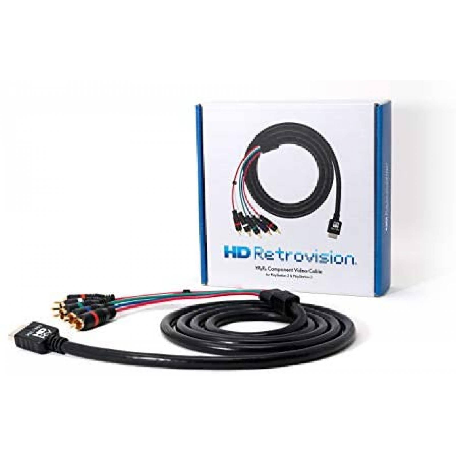 Cable componente de video HD Retrovision para PS2 y PS3