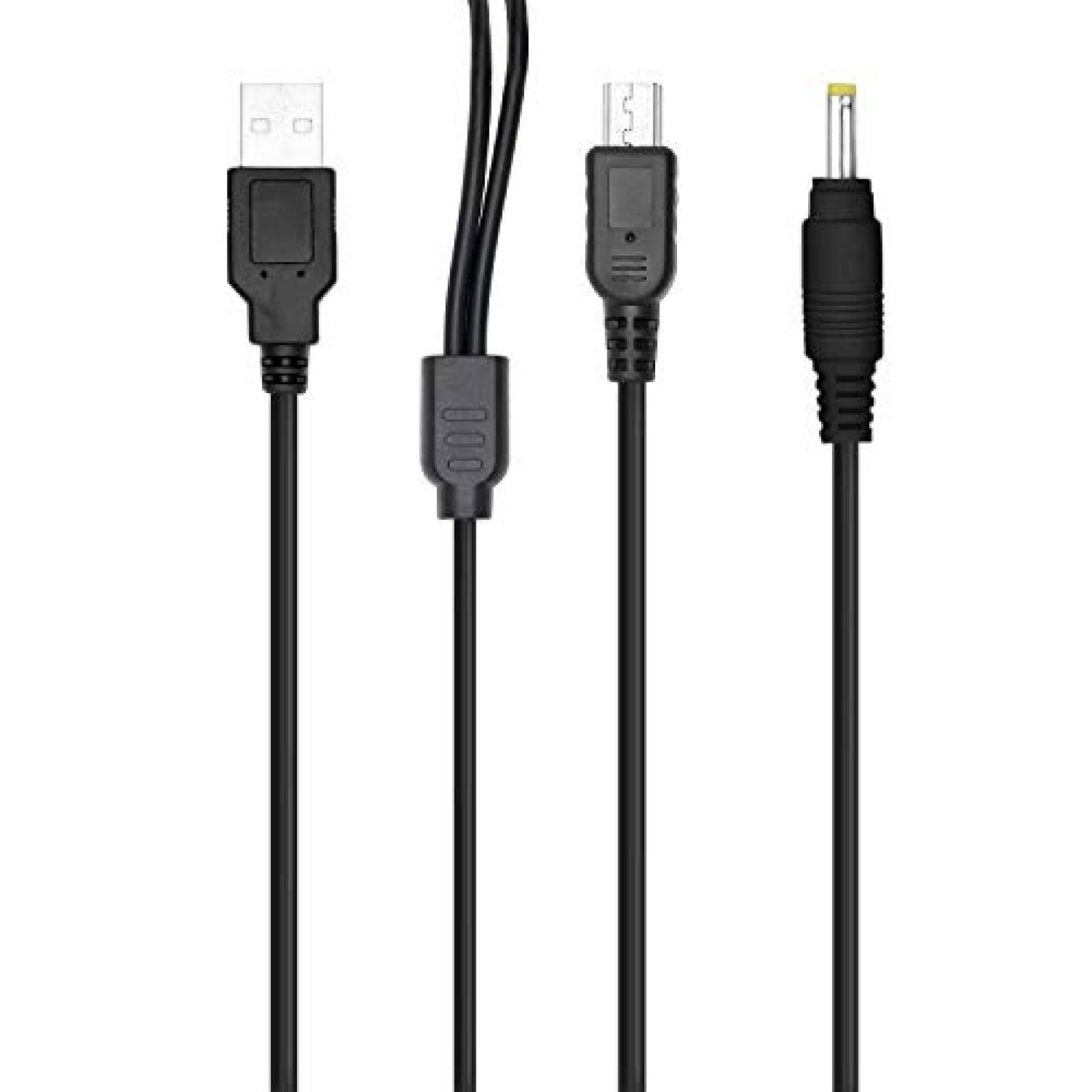 Cable de Alimentación SmallFireworks PSP 2 en 1 USB 2.0 