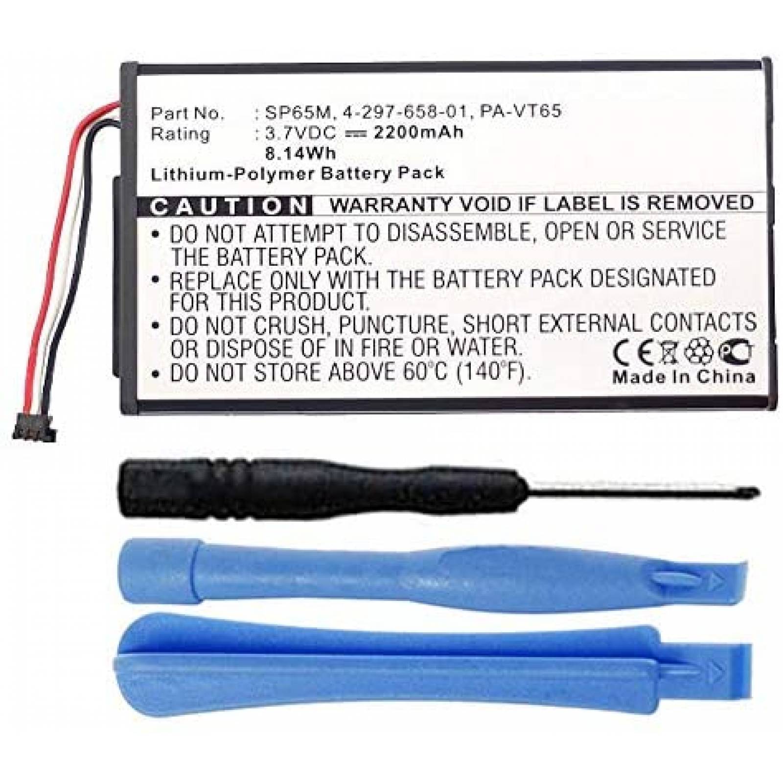 Repuesto de Baterías MPF Products Sony Playstation -Negro 