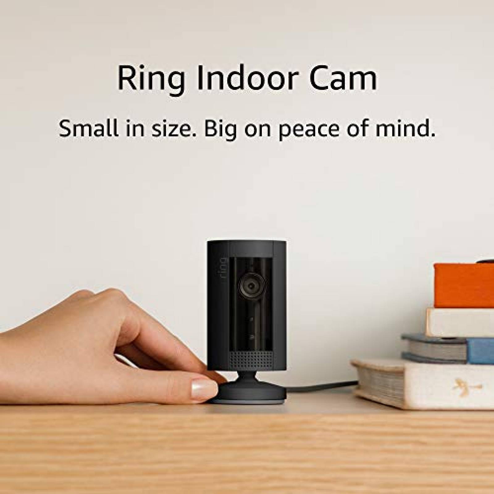 Cámara de Seguridad Ring HD Compatible con Alexa -Negro 