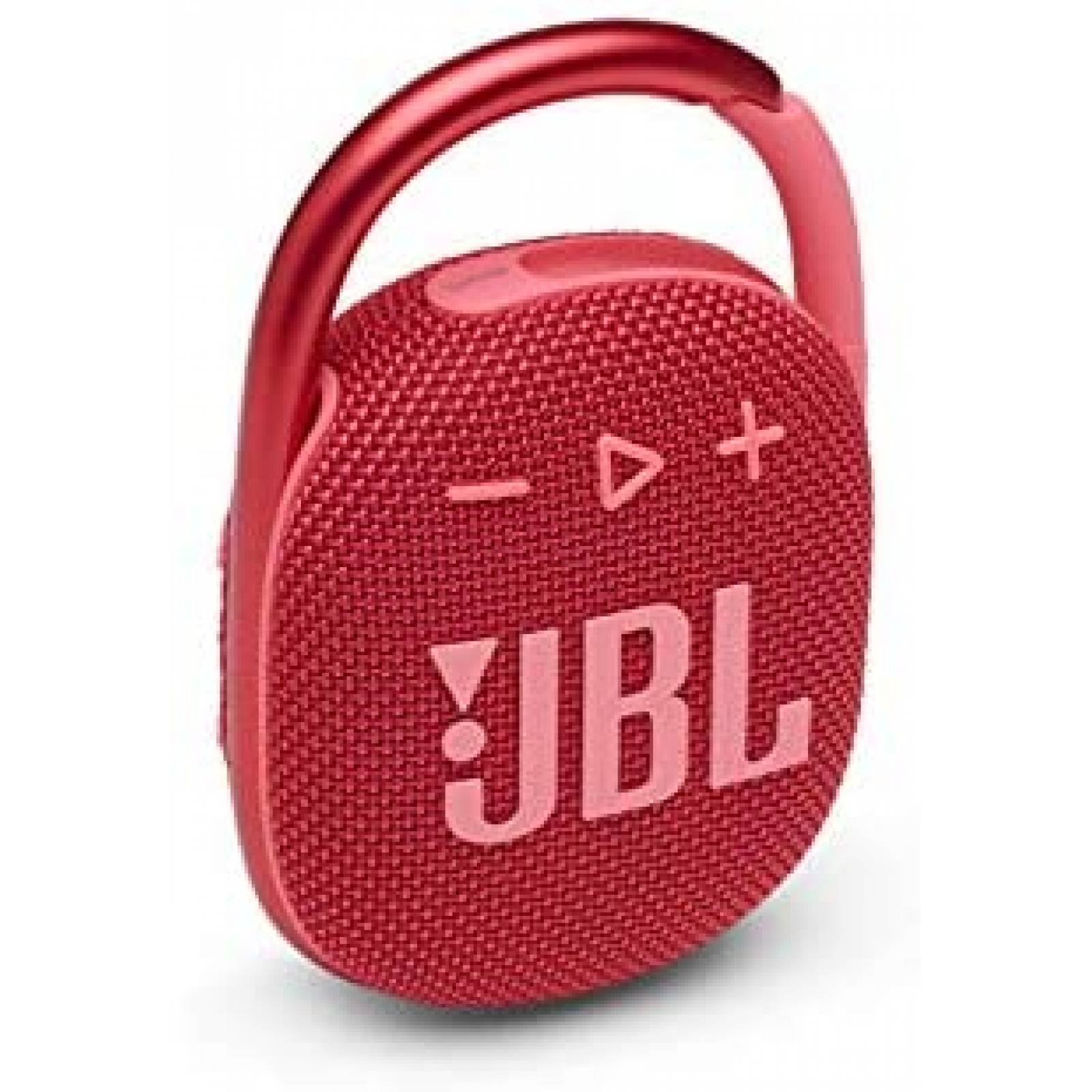 Bocina Bluetooth JBL Clip 4 10 Hr Portátil Inalámbrica -Rojo 
