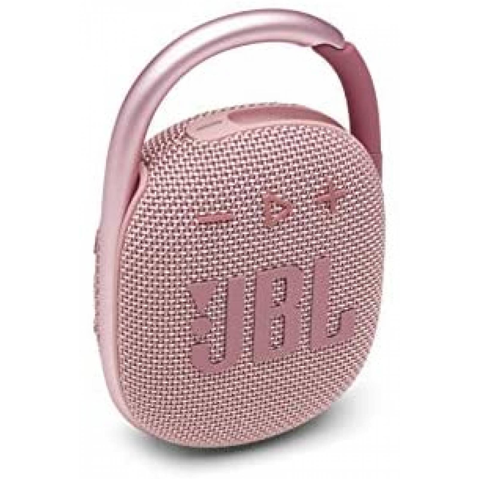 Bocina JBL Clip 4 Portátil Mini Bluetooth Impermeable -Rosa 