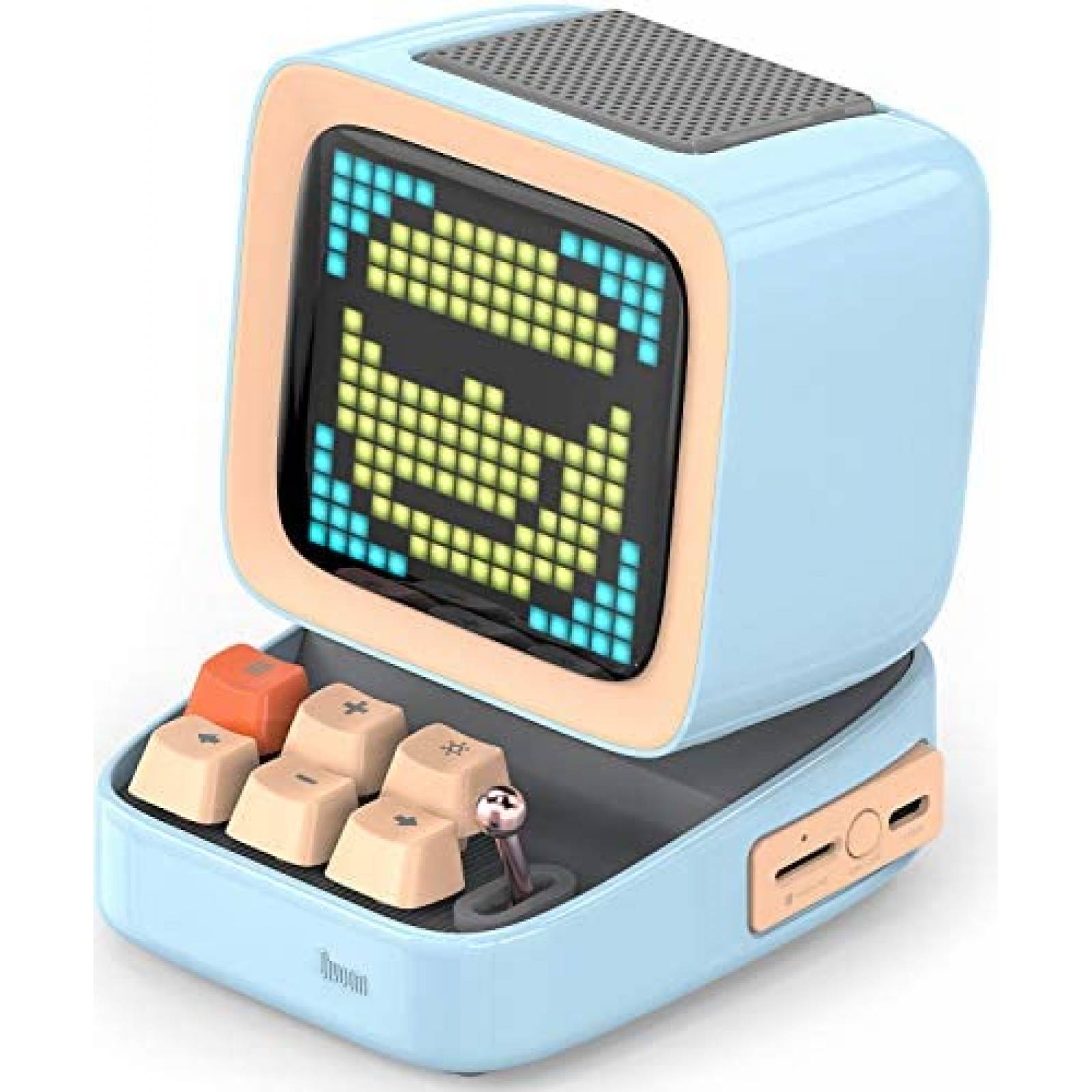 Bocina Bluetooth Divoom Ditoo Retro Pixel Art 16 x 16 -Azul 