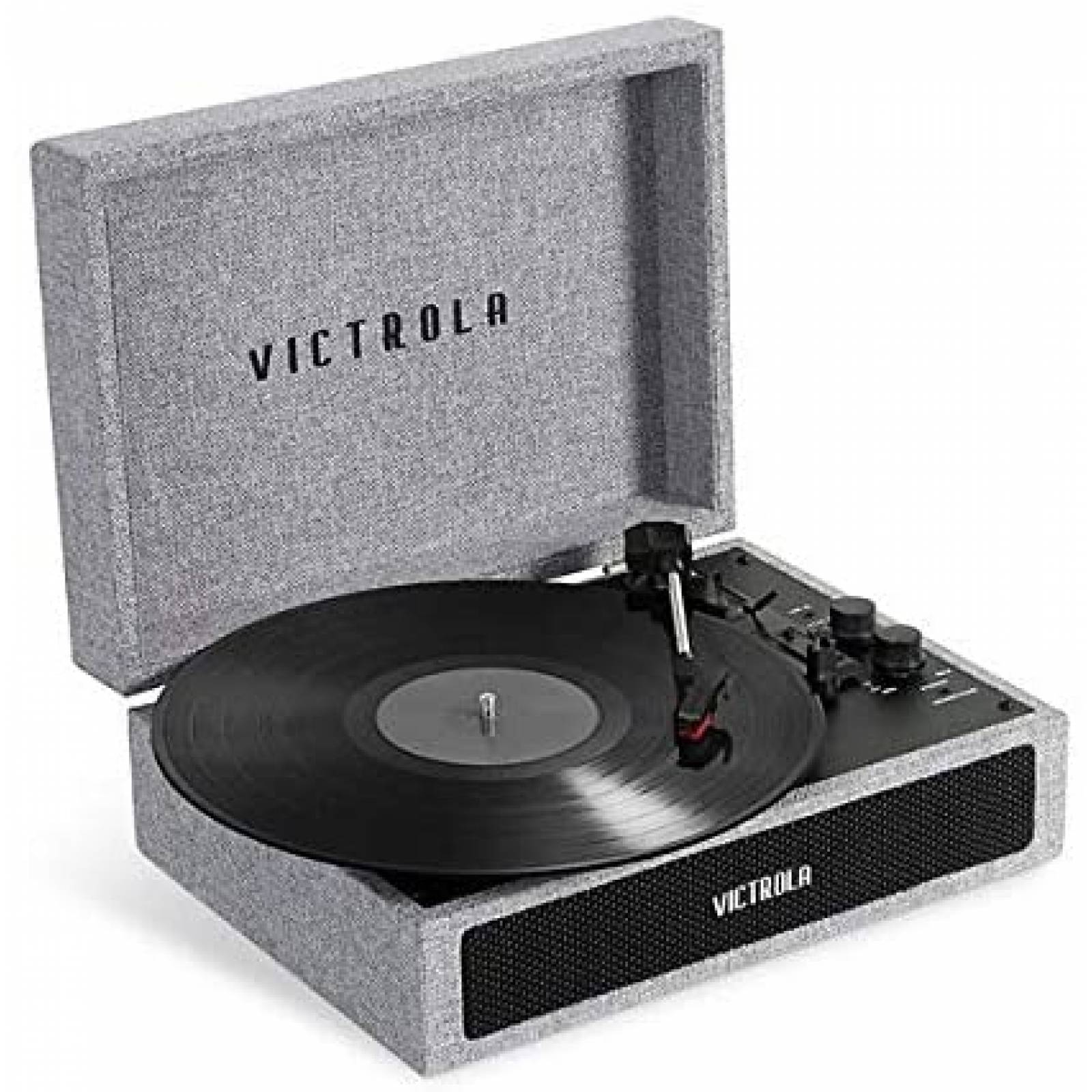 Tocadiscos Victrola VSC-550BT-SBLGR 3 Velocidades -Gris 