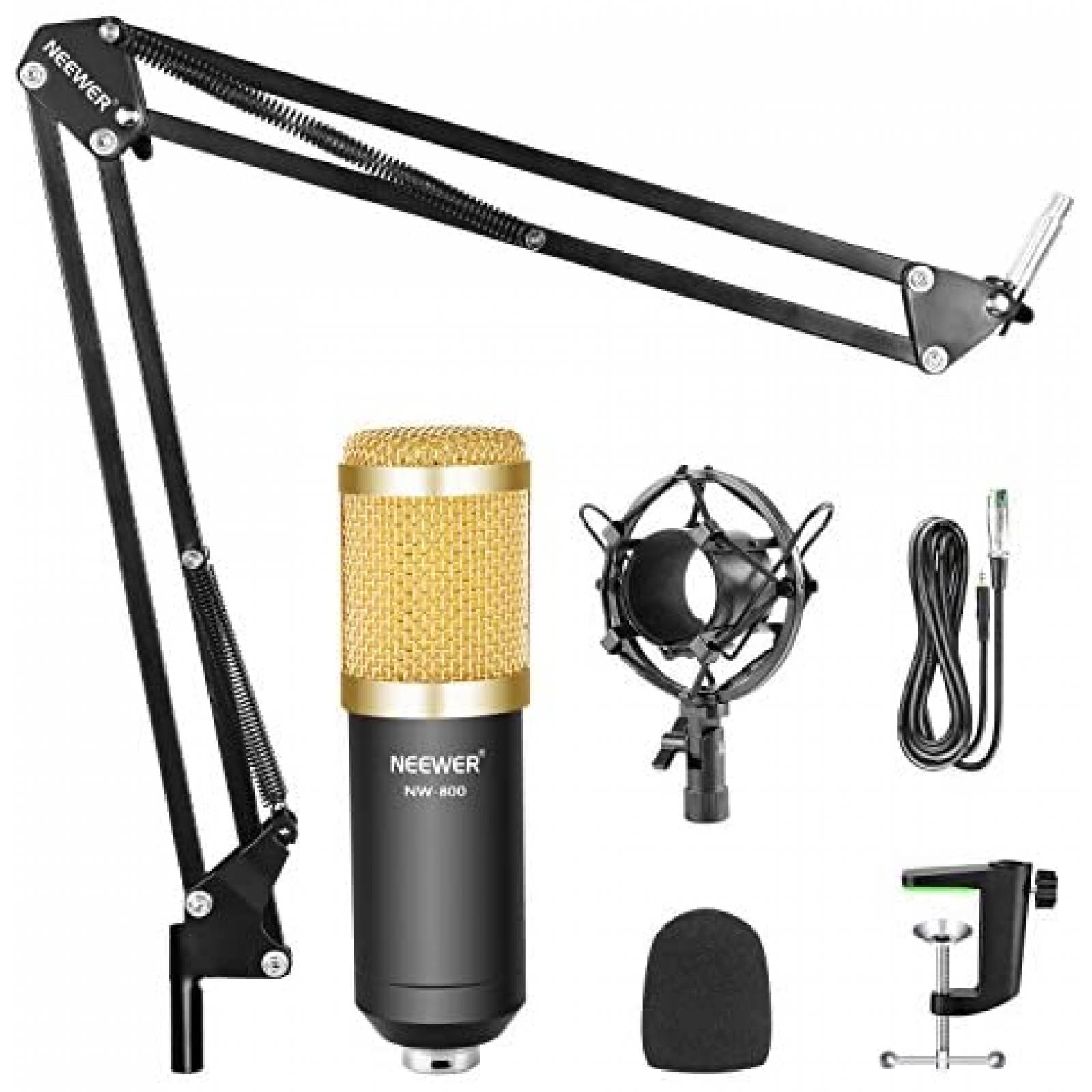 Condensador de Micrófono Neewer NW-800 Soporte Incluido 