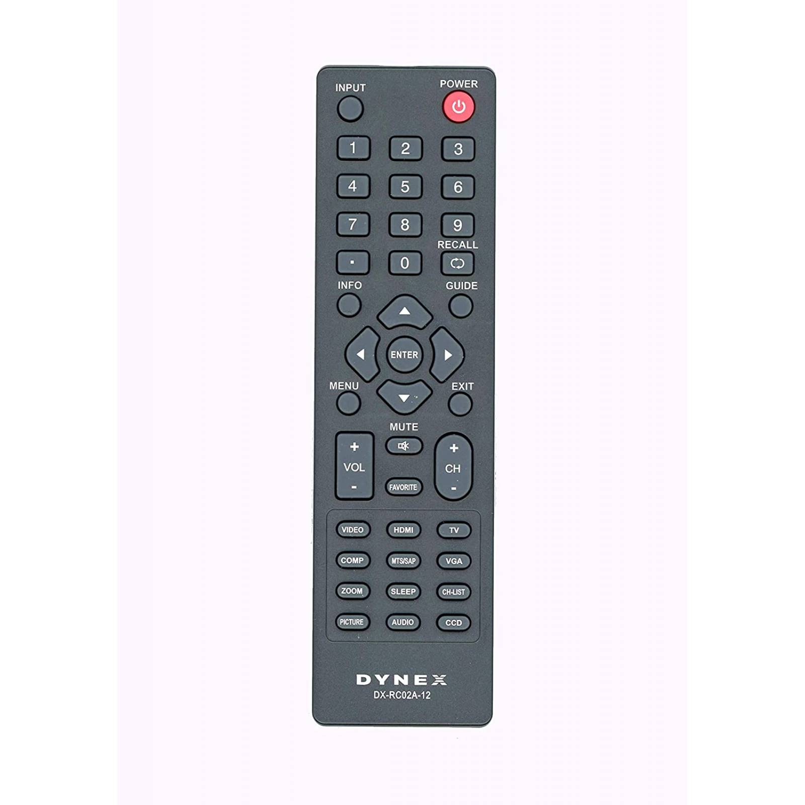 Control Remoto Dyx-0010 Nuevo Original Para Televisor Dynex 