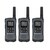 Radios Bidireccionales Motorola Solutions T200TP 3 Uds -Gris 