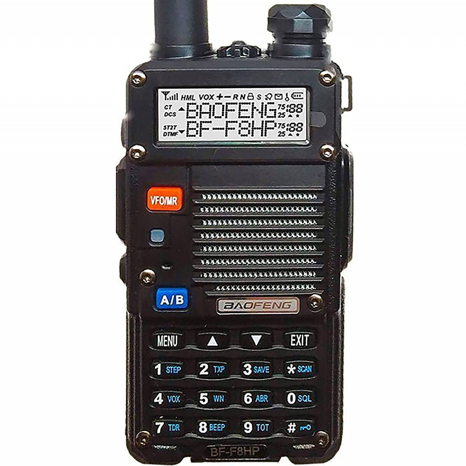 Radio Baofeng Bf-f8hp Uv-5r 3ra Gen Frecuencia De 65-108 Mhz 