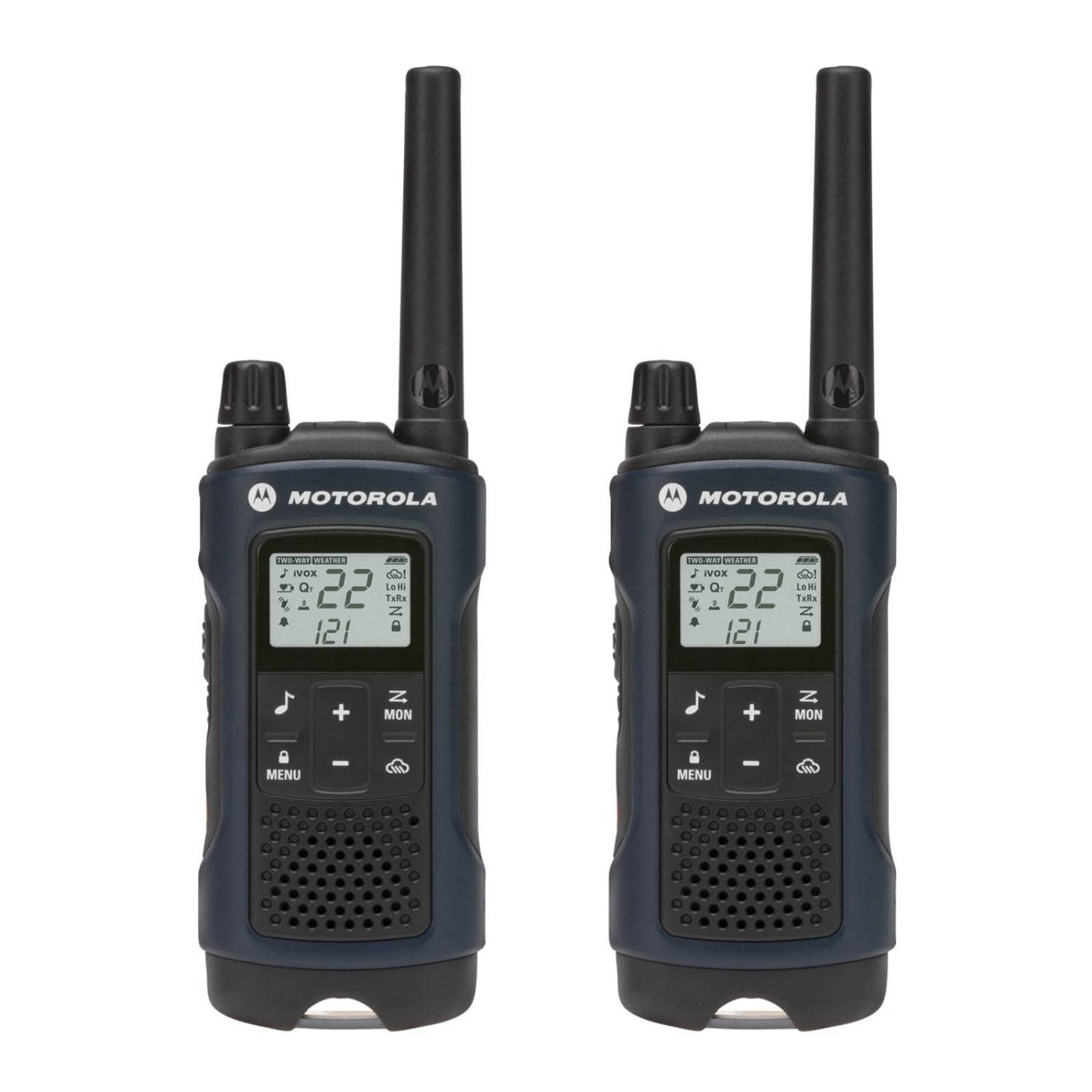 Par De Radios Motorola T460 Active Dos Vías 22 Canales -azul 