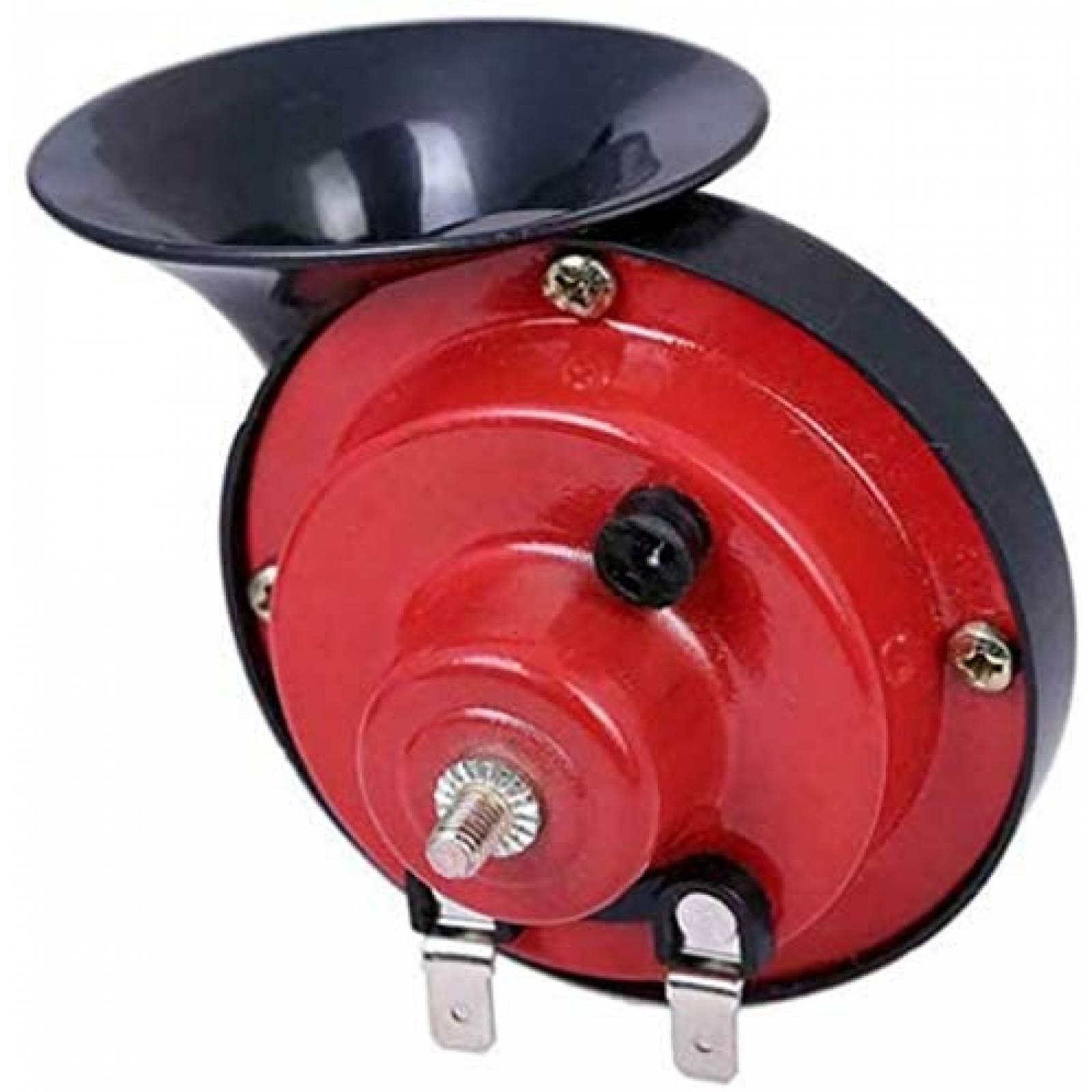 Claxon para Vehículos LLZ Sonido Fuerte de 12V -Rojo 