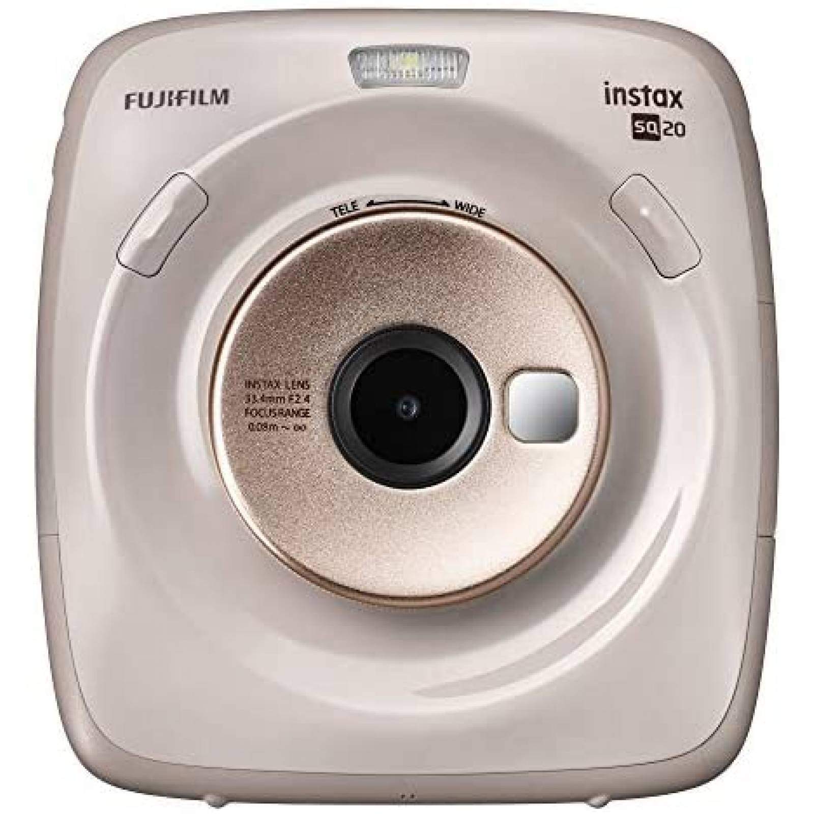 Cámara Instantánea Fujifilm Square SQ20 Diseño Híbrido -Rosa 